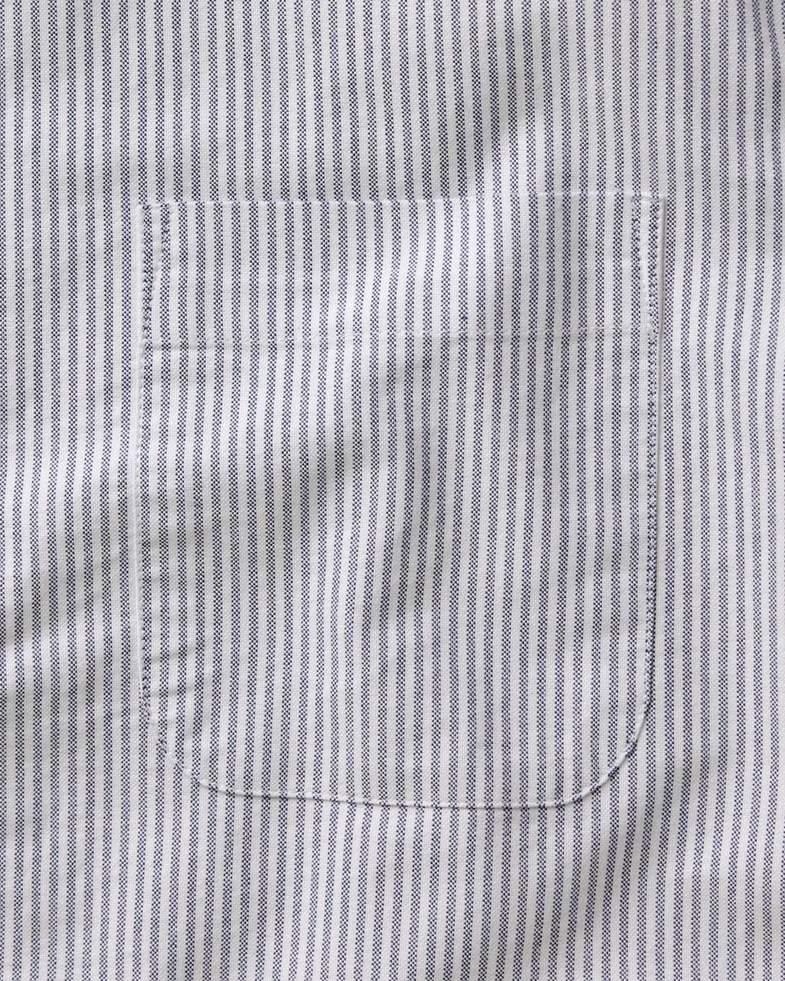 The Jack in Navy University Stripe Everyday Oxford - Image 7