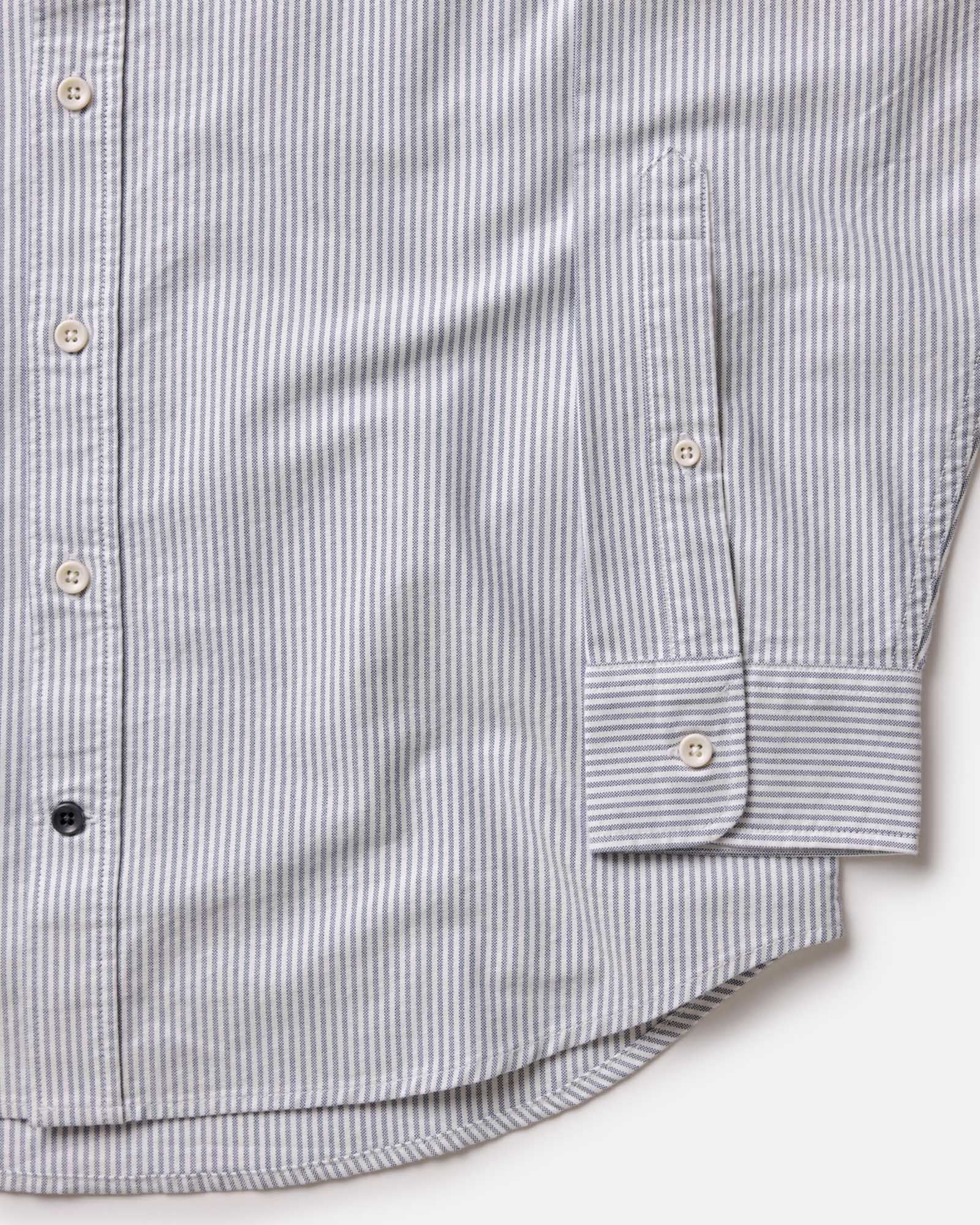 The Jack in Navy University Stripe Everyday Oxford - Image 8