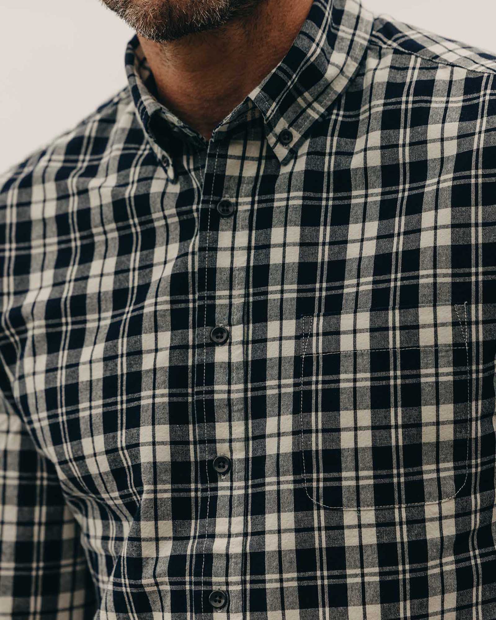 The Jack in Rinsed Indigo Plaid - Image 3