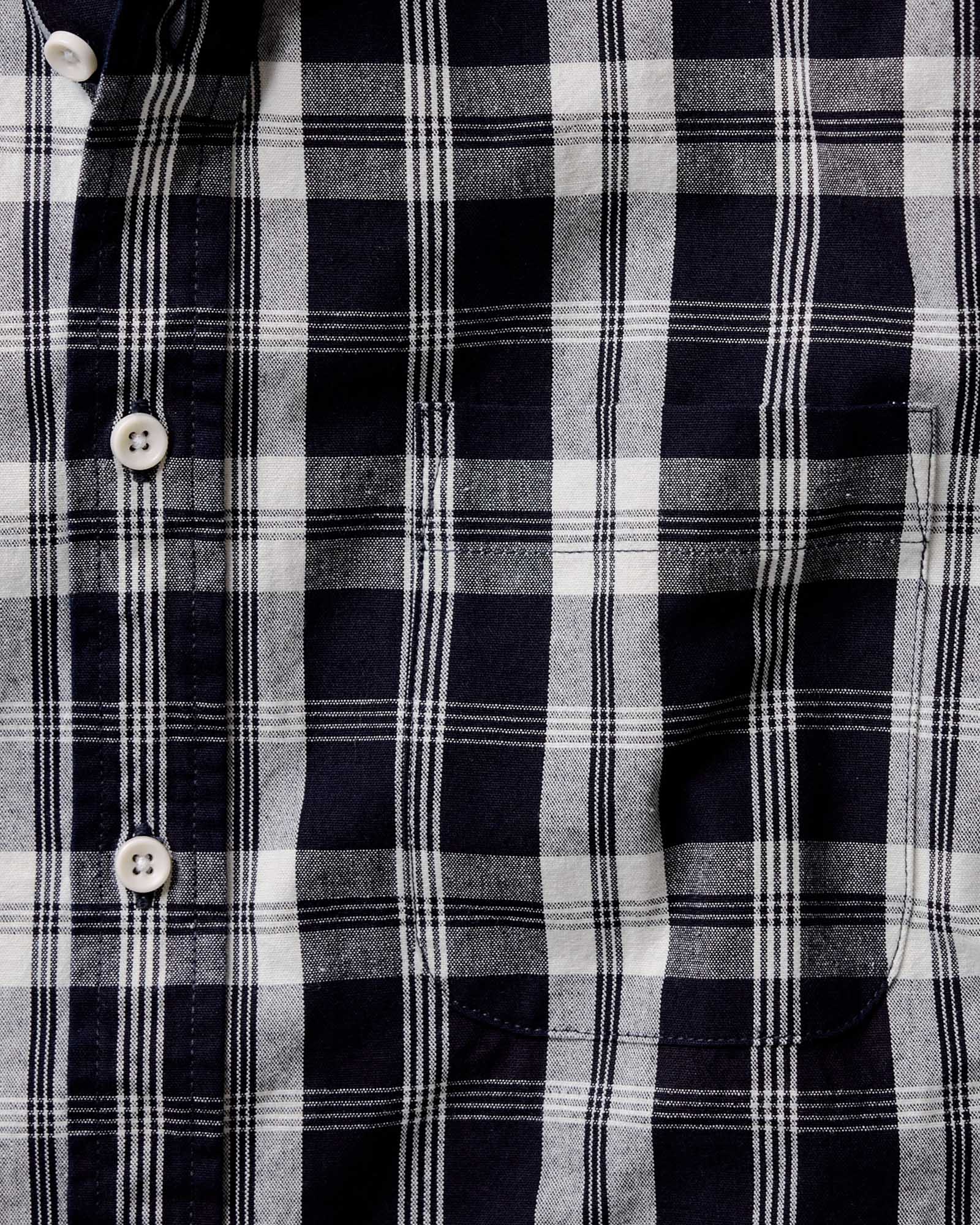The Jack in Rinsed Indigo Plaid Oxford - Image 7