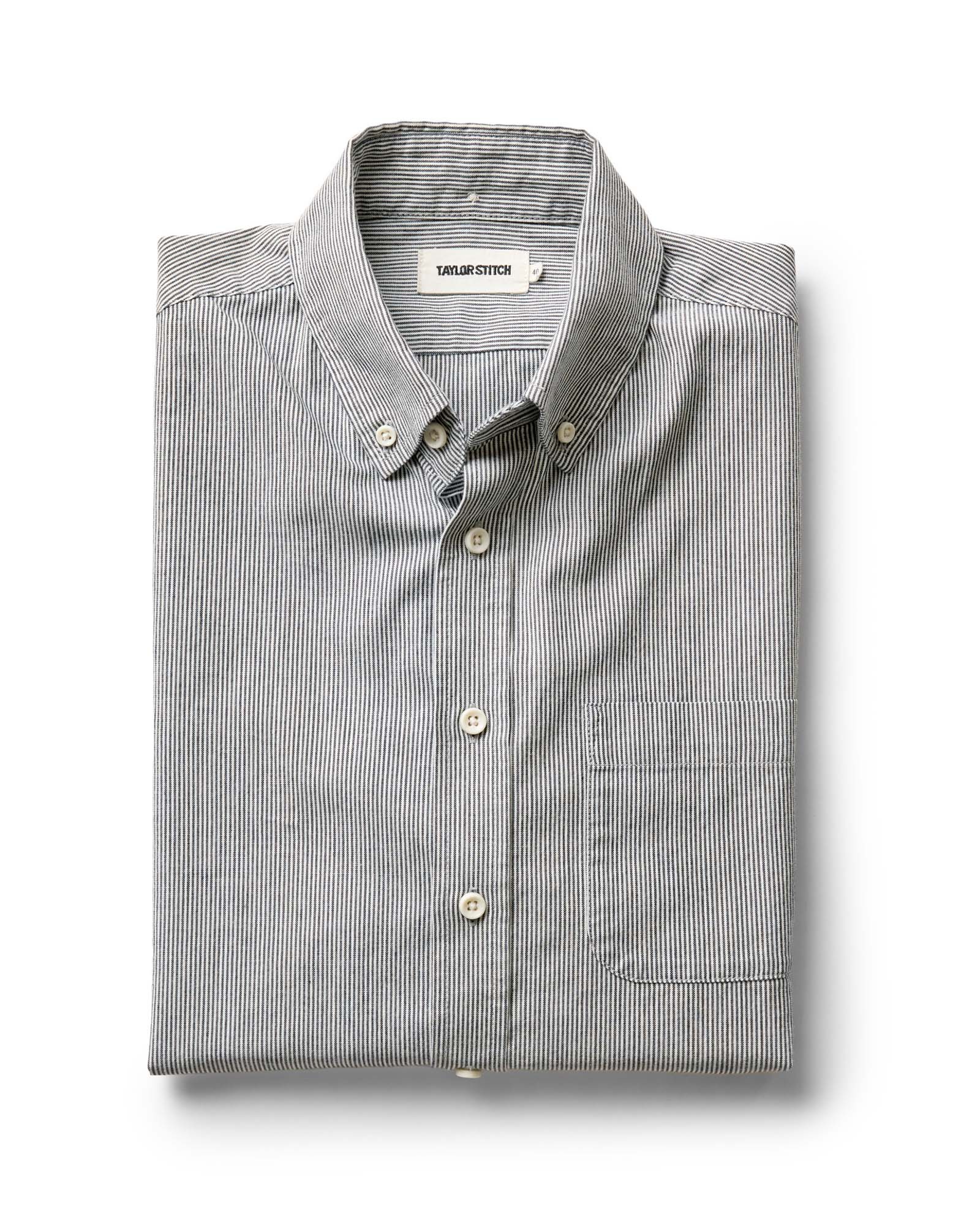 The Jack in Rinsed Indigo Stripe Chambray