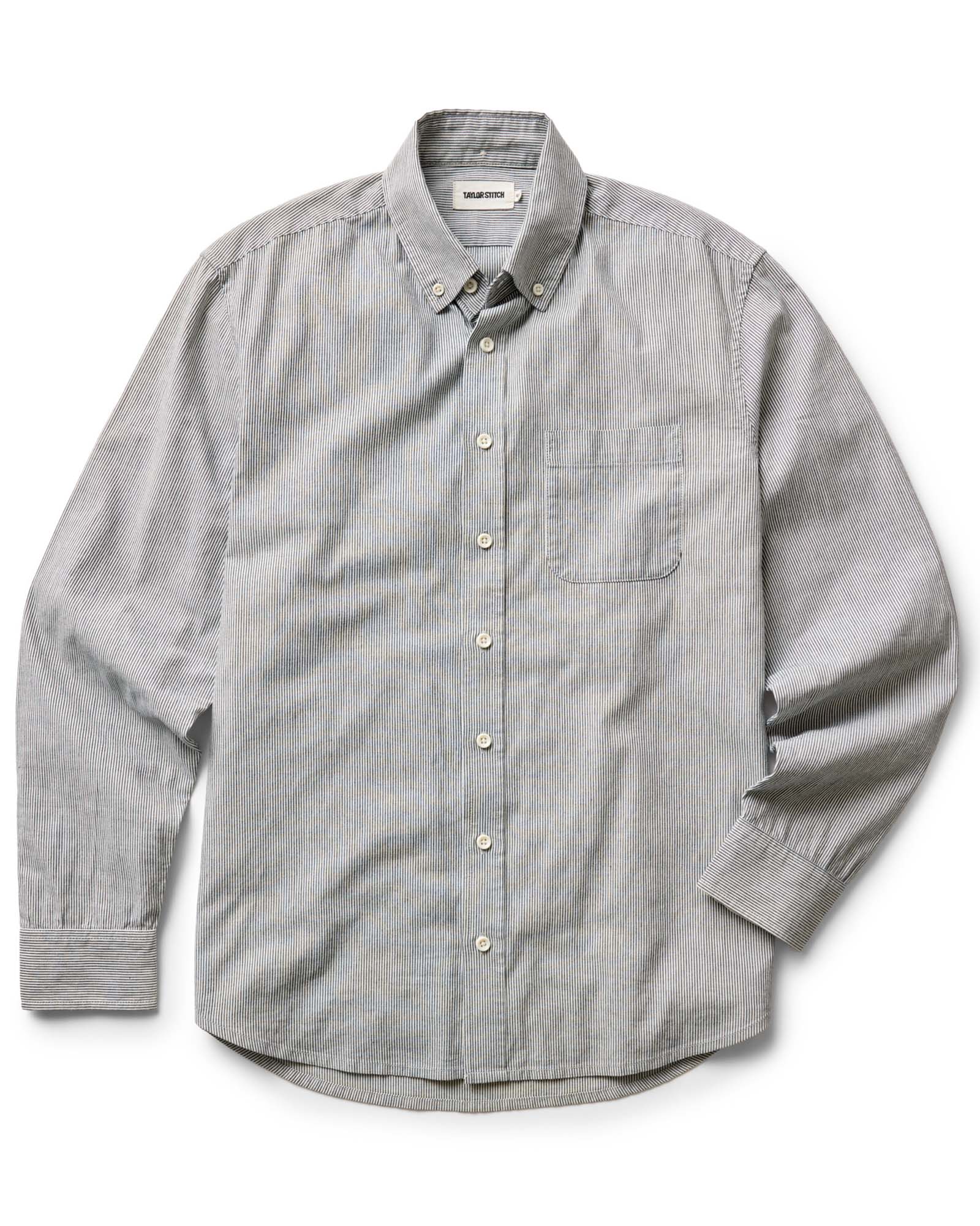 The Jack in Rinsed Indigo Stripe Chambray - Image 4