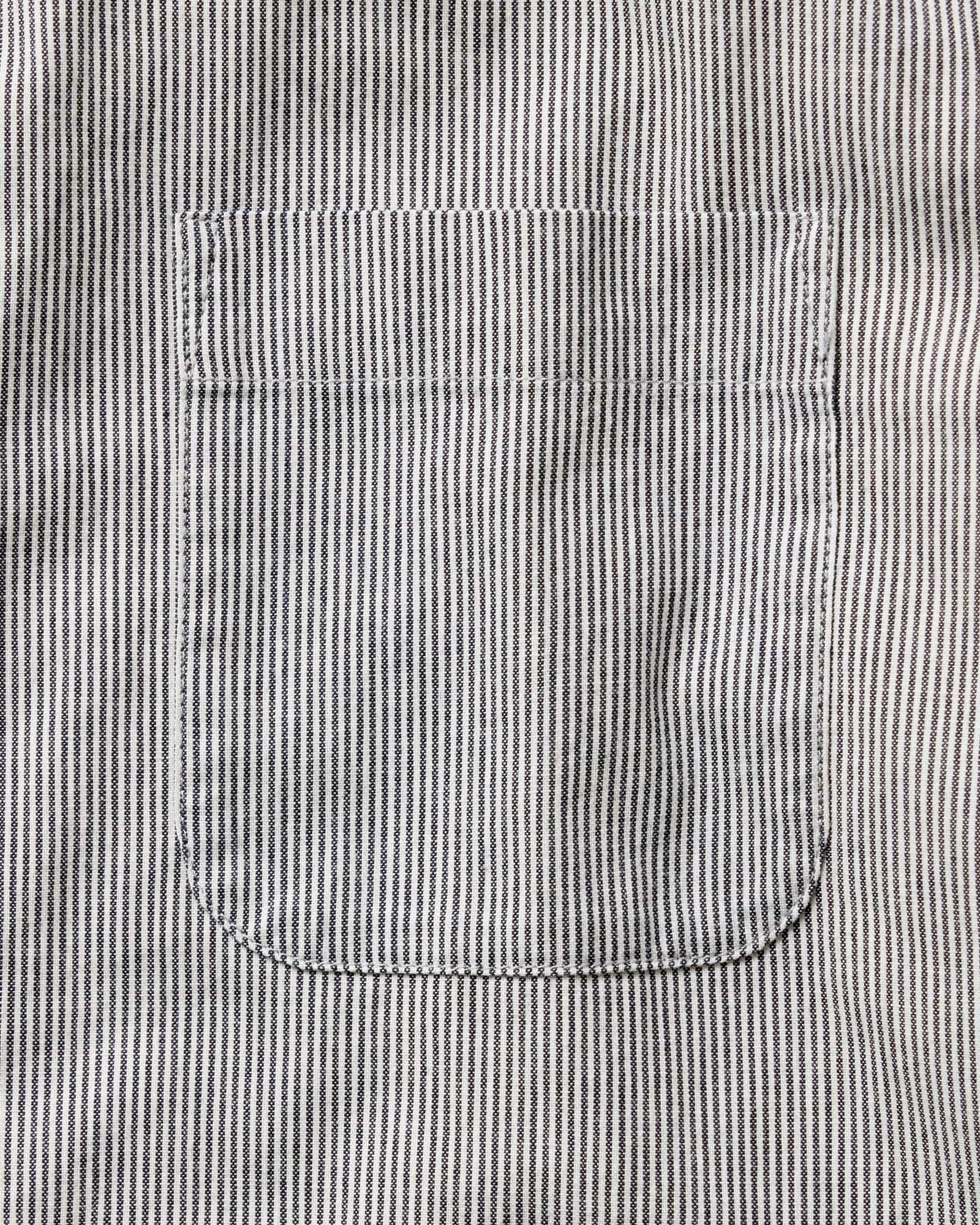 The Jack in Rinsed Indigo Stripe Chambray - Image 7
