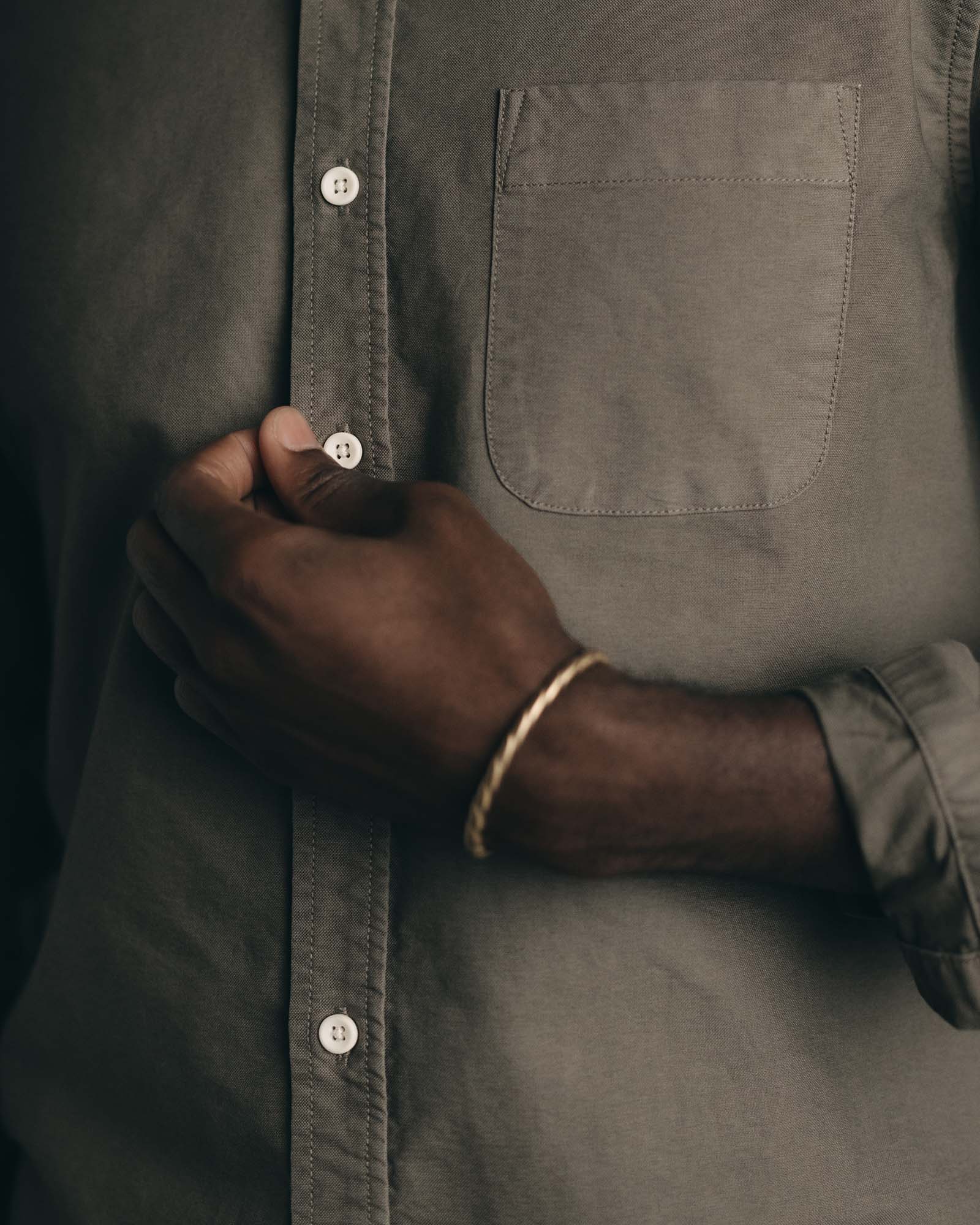 The Jack in Smoked Olive Oxford - Image 3