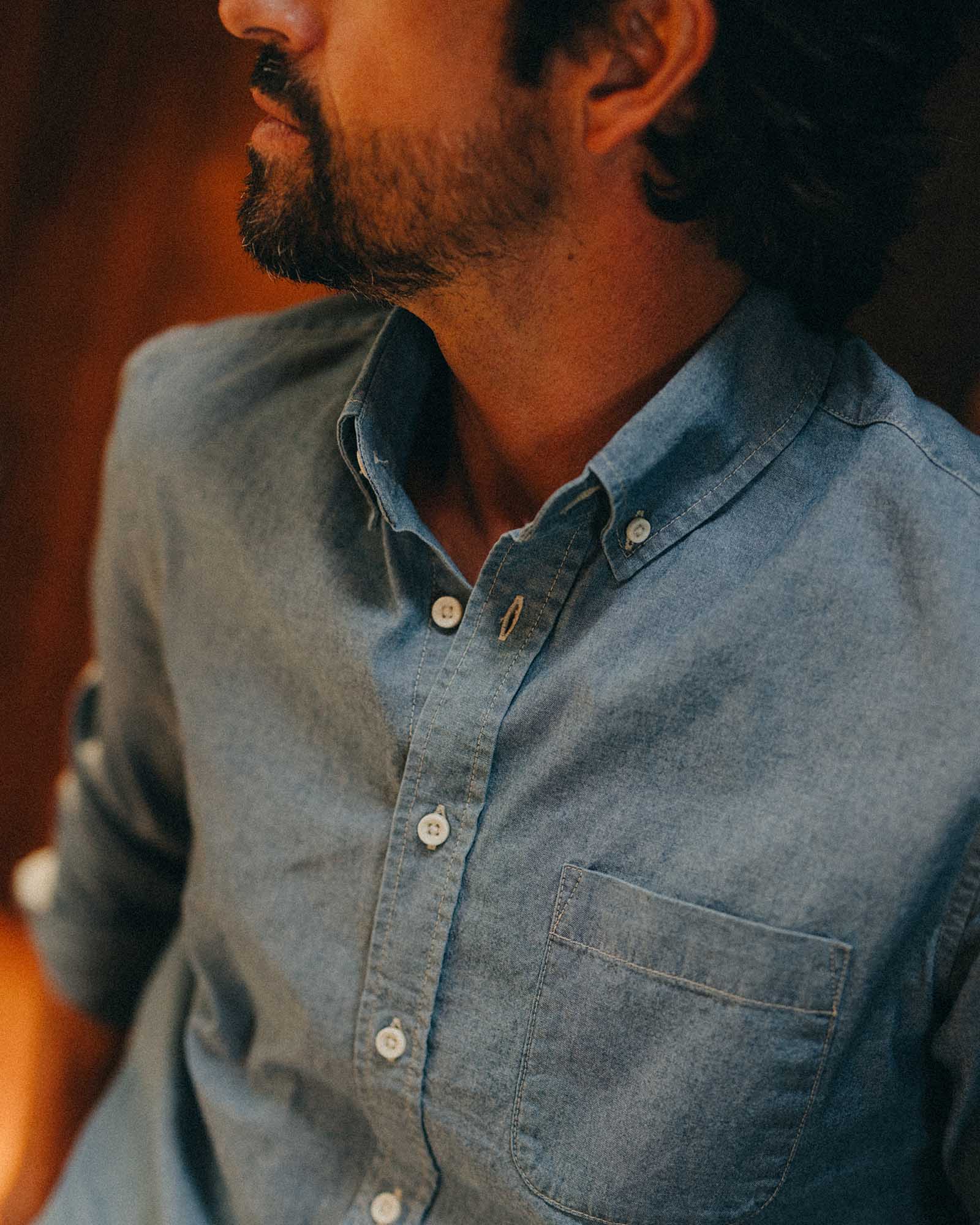 The Jack in Washed Indigo Chambray - Image 3