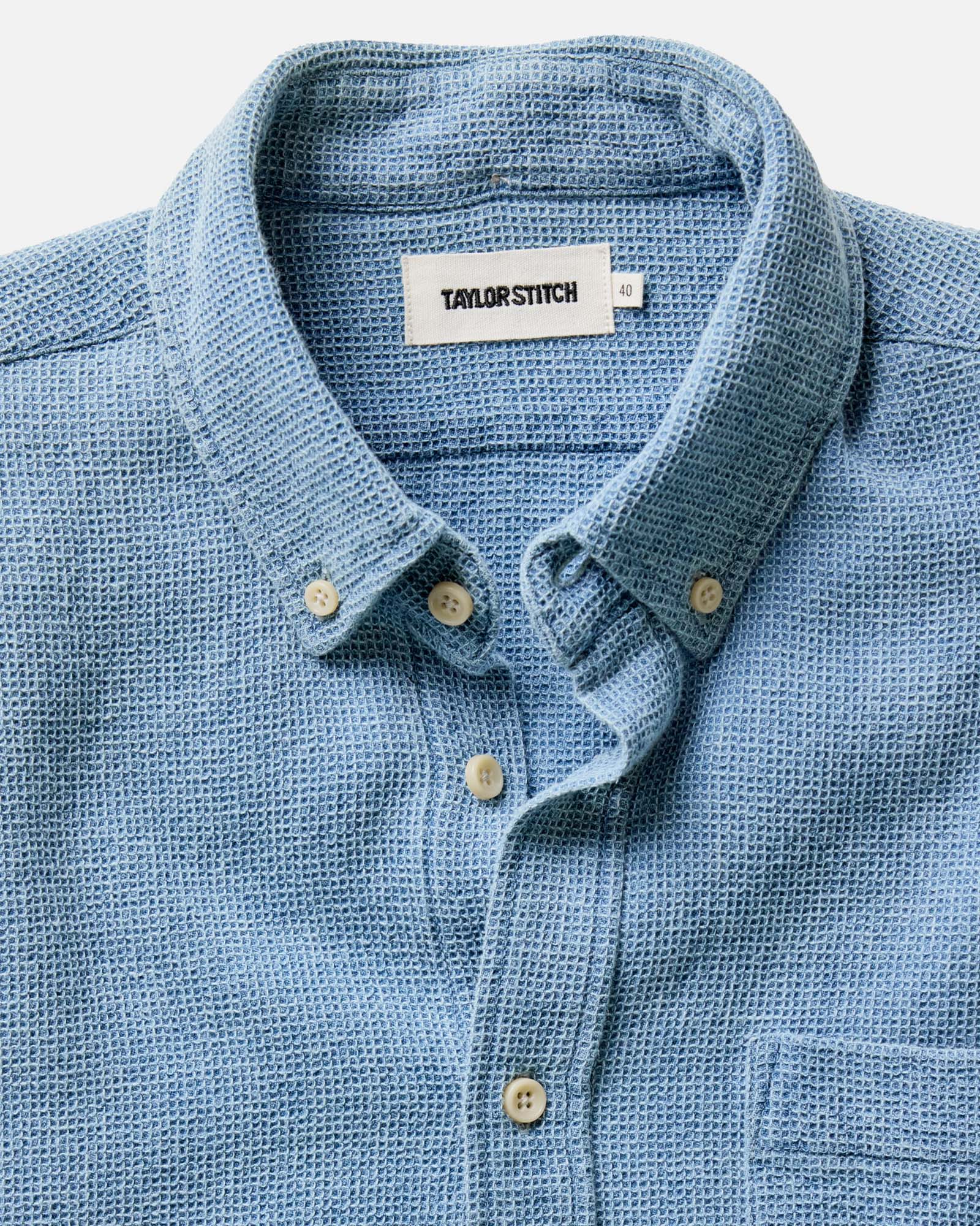 The Jack in Washed Indigo Waffle - Image 6