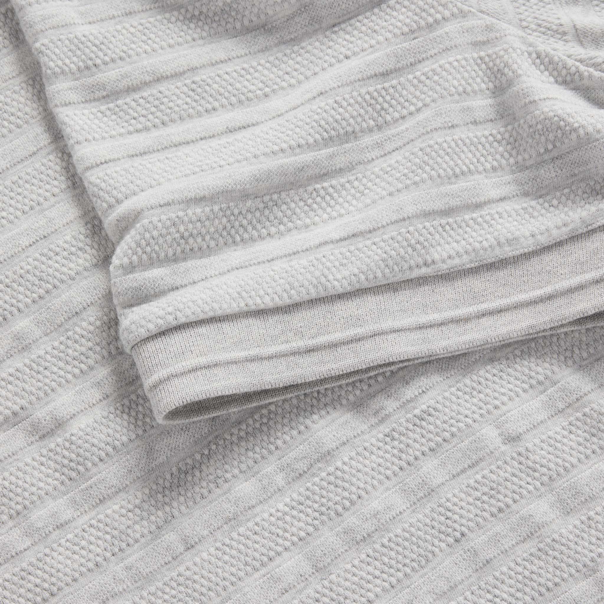 The Jacquard Polo in Ash Heather - Image 7