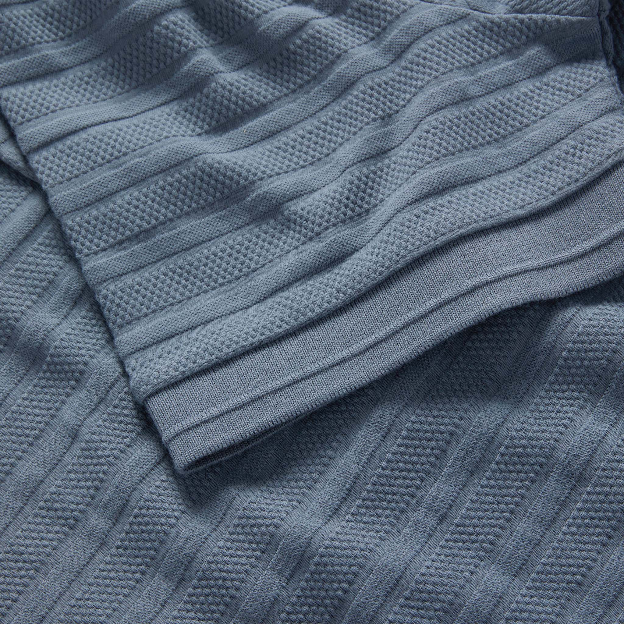 The Jacquard Polo in Storm - Image 7