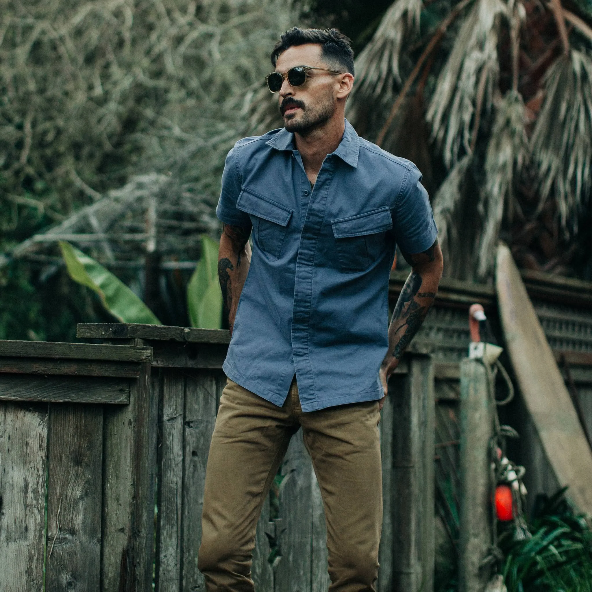 The Jungle Shirt in Ocean - Image 2