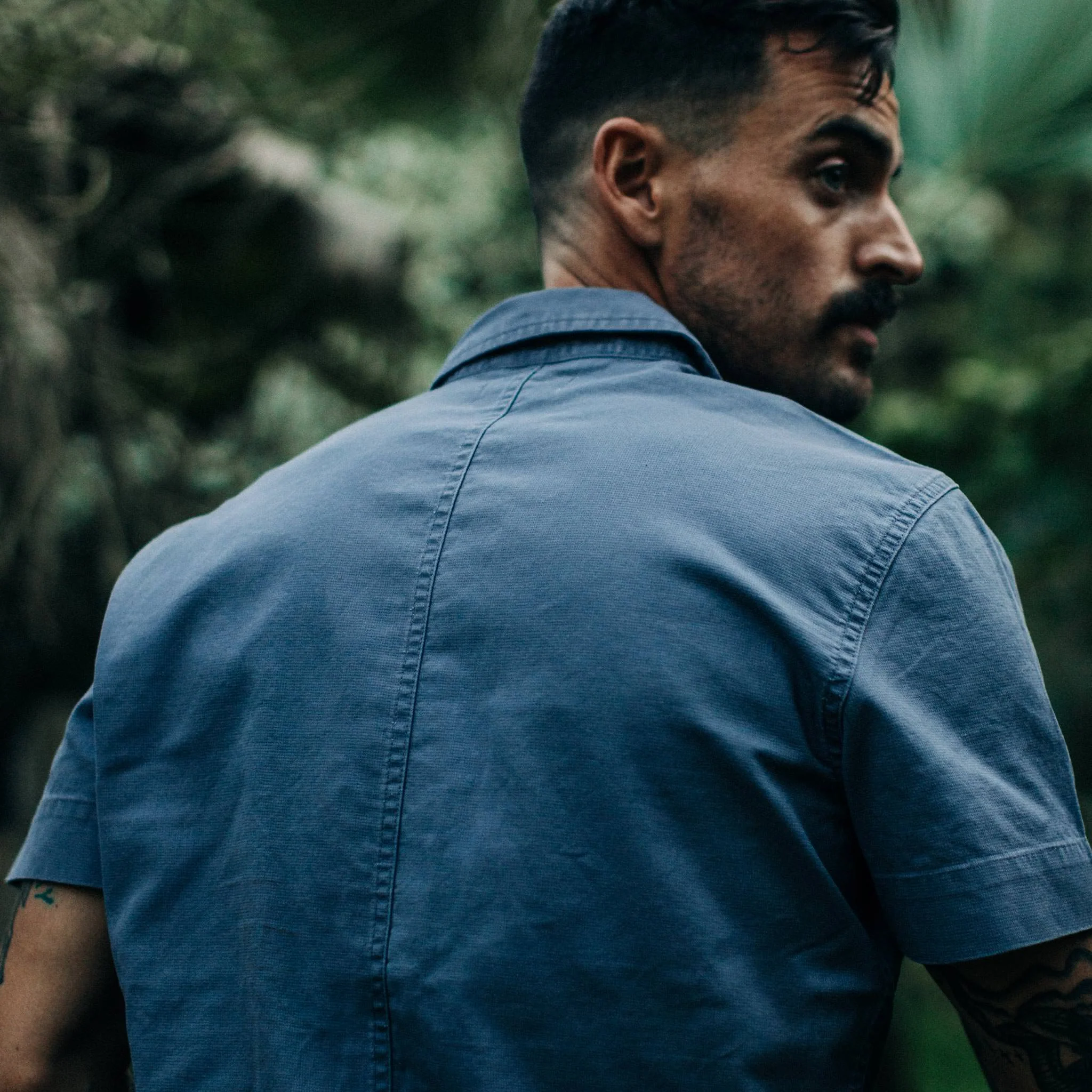 The Jungle Shirt in Ocean - Image 5