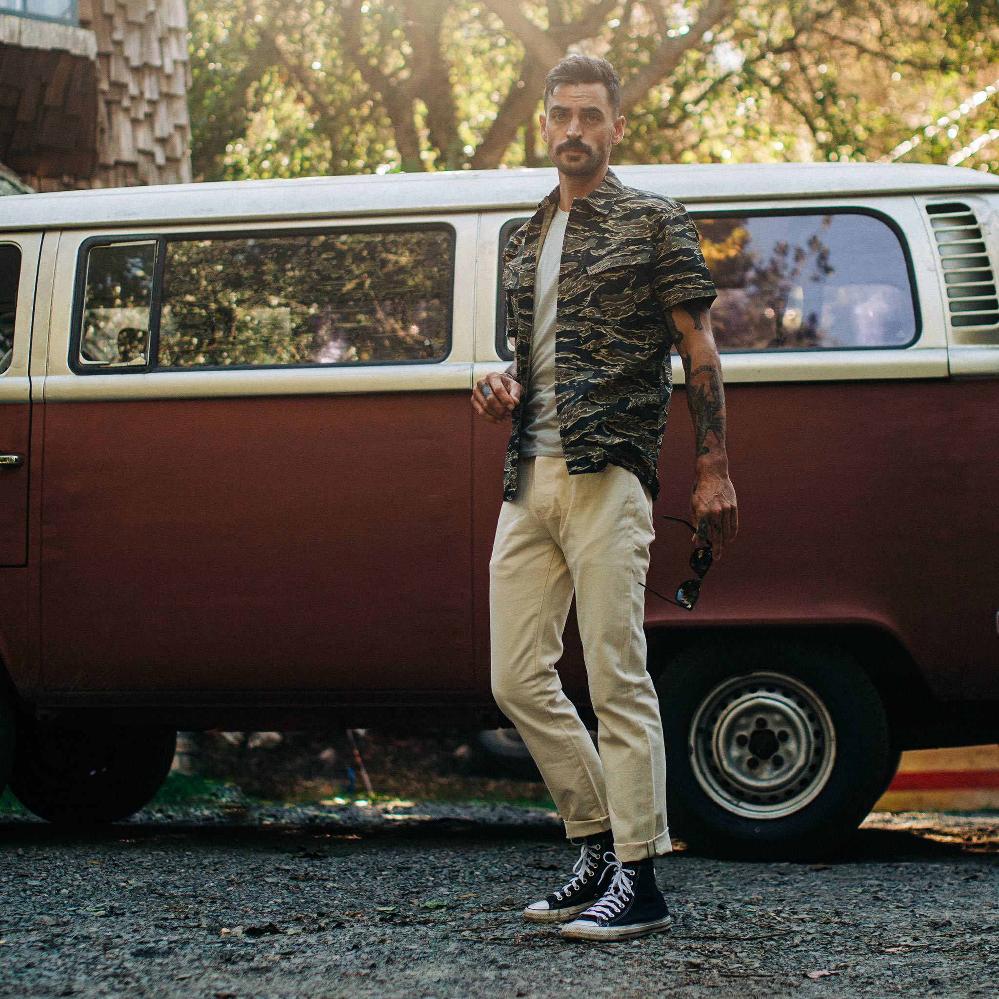 The Jungle Shirt in Tiger Camo - Image 5