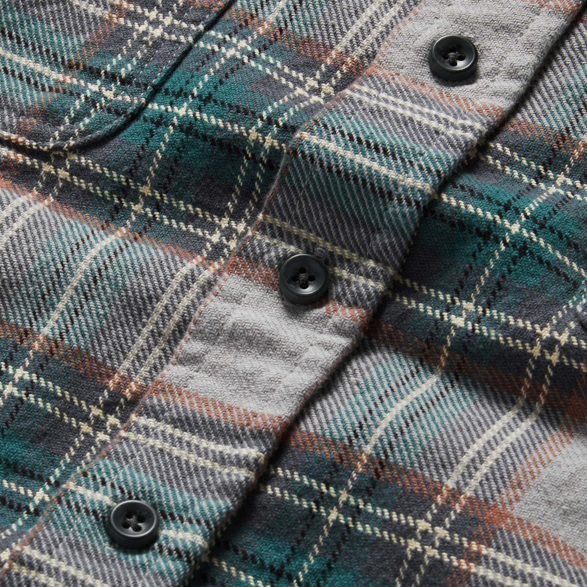 The Ledge Shirt in Coastline Plaid - Image 8
