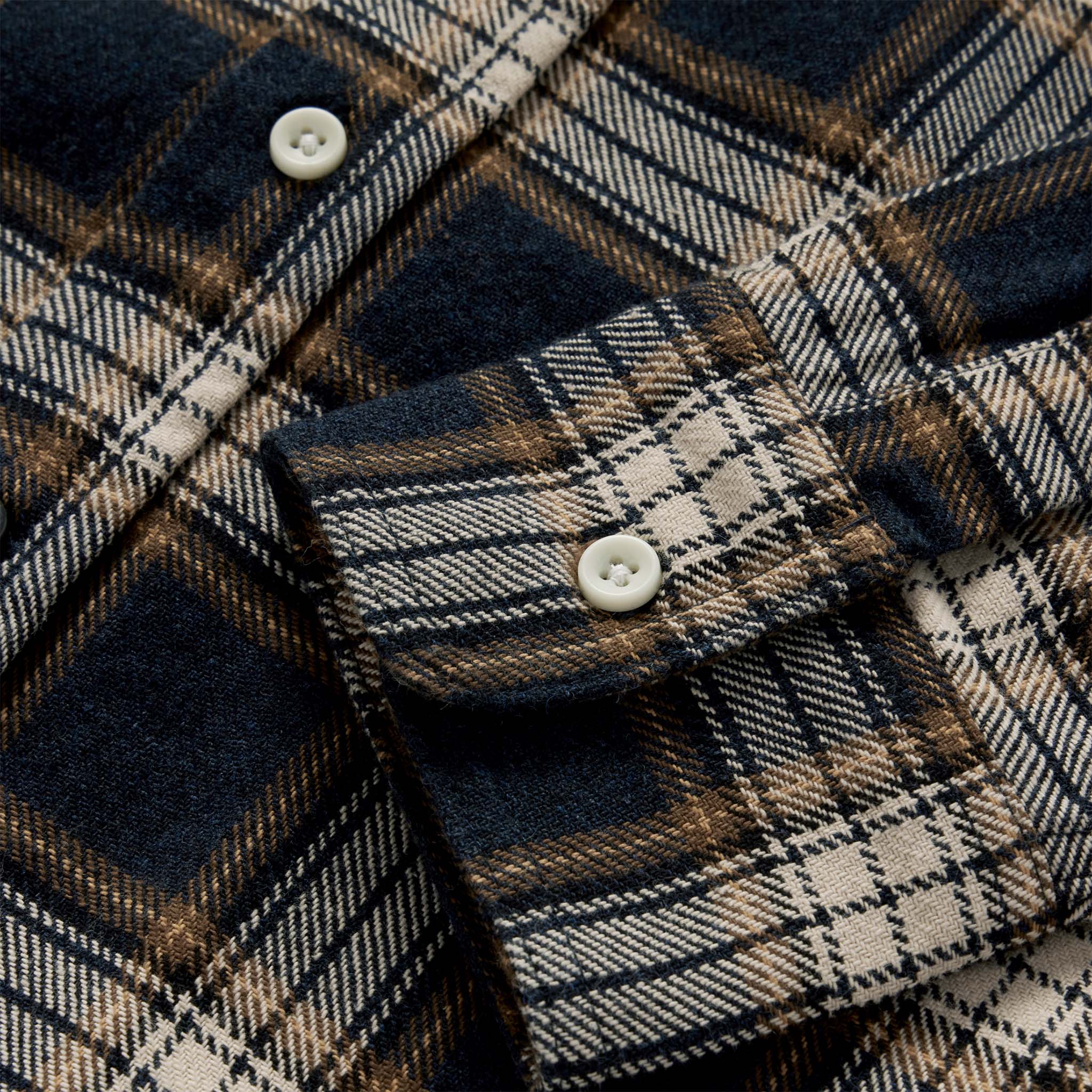 The Ledge Shirt in Admiral Plaid - Image 7
