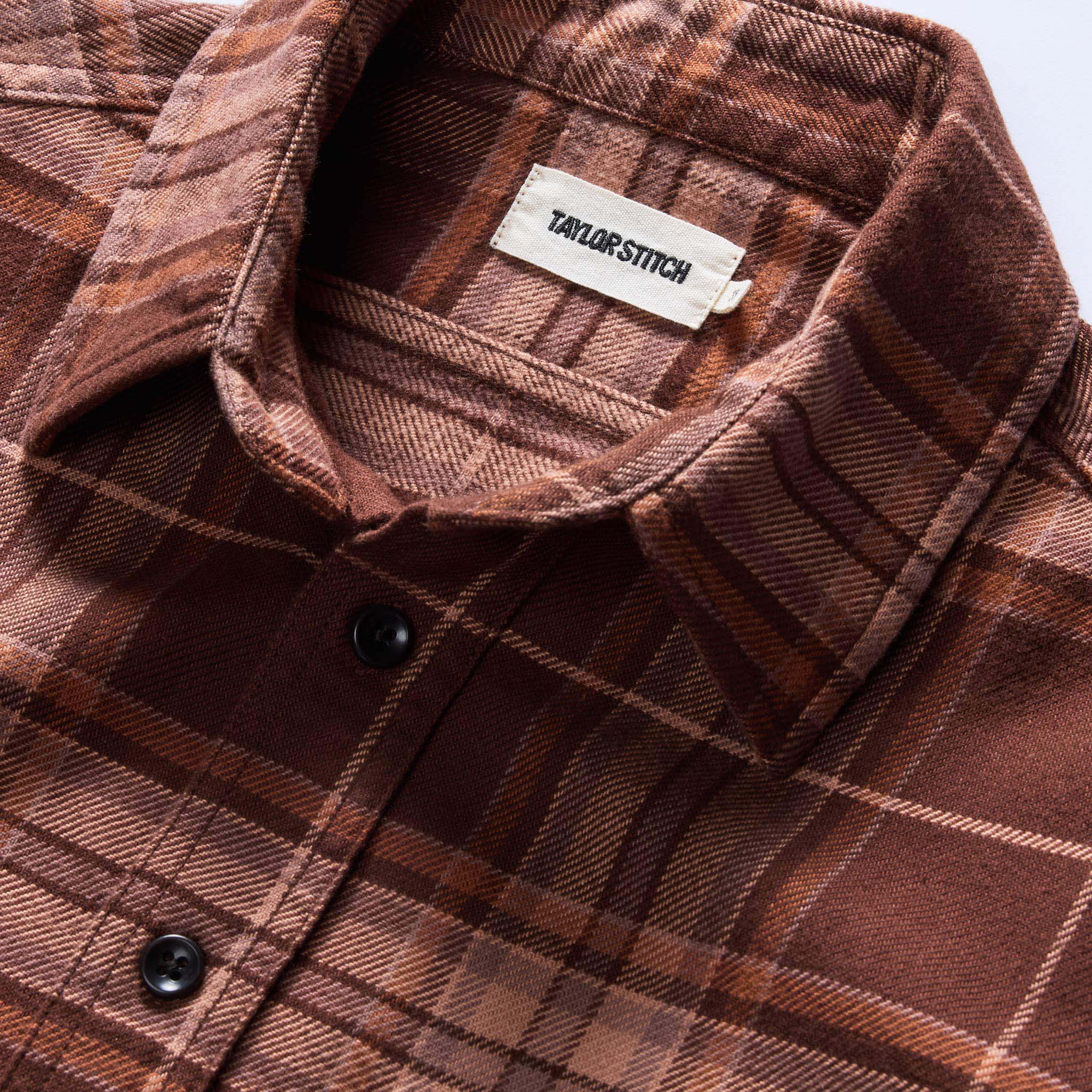 The Ledge Shirt in Chestnut Plaid - Image 6