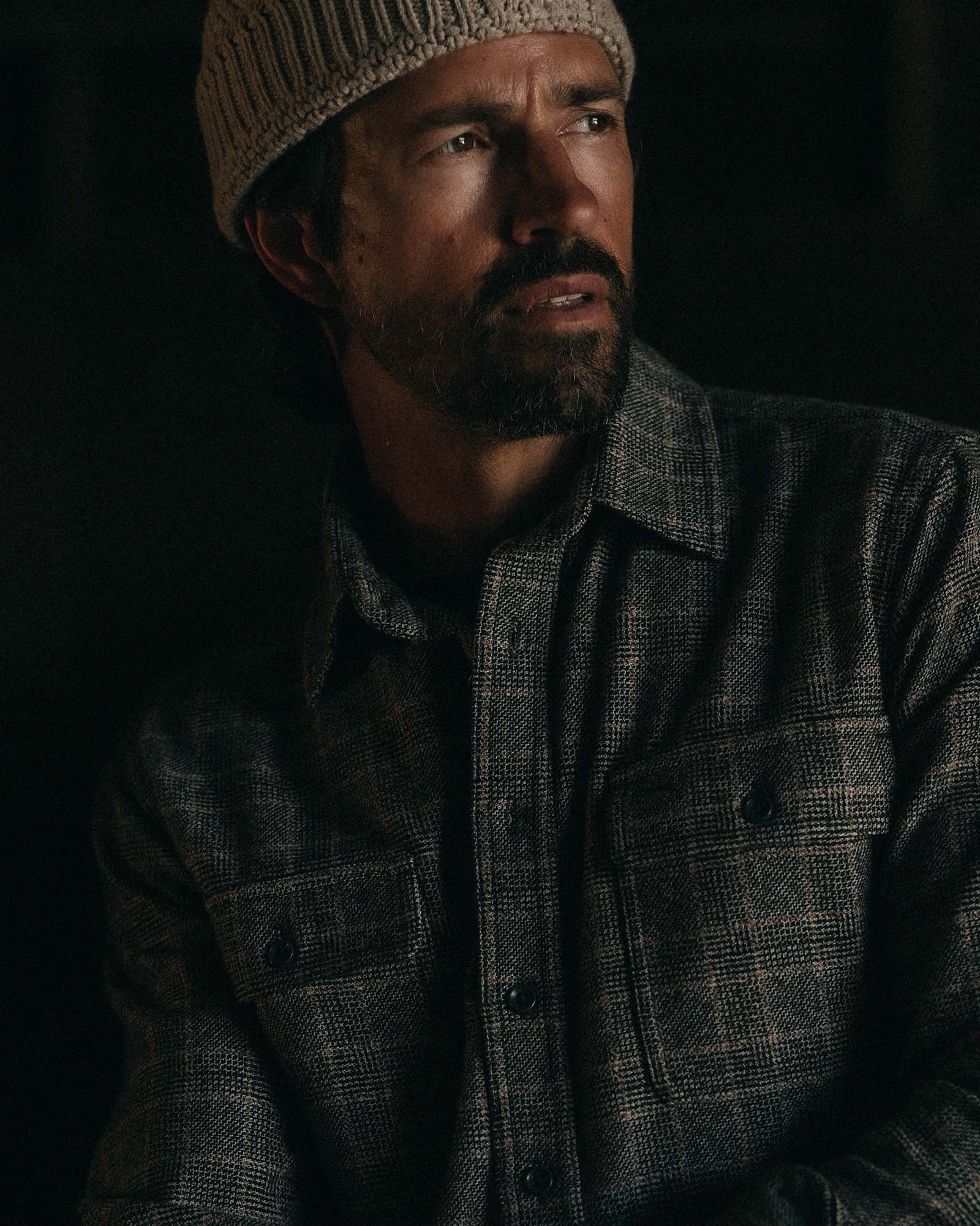 The Ledge Shirt in Coal Plaid - Image 3