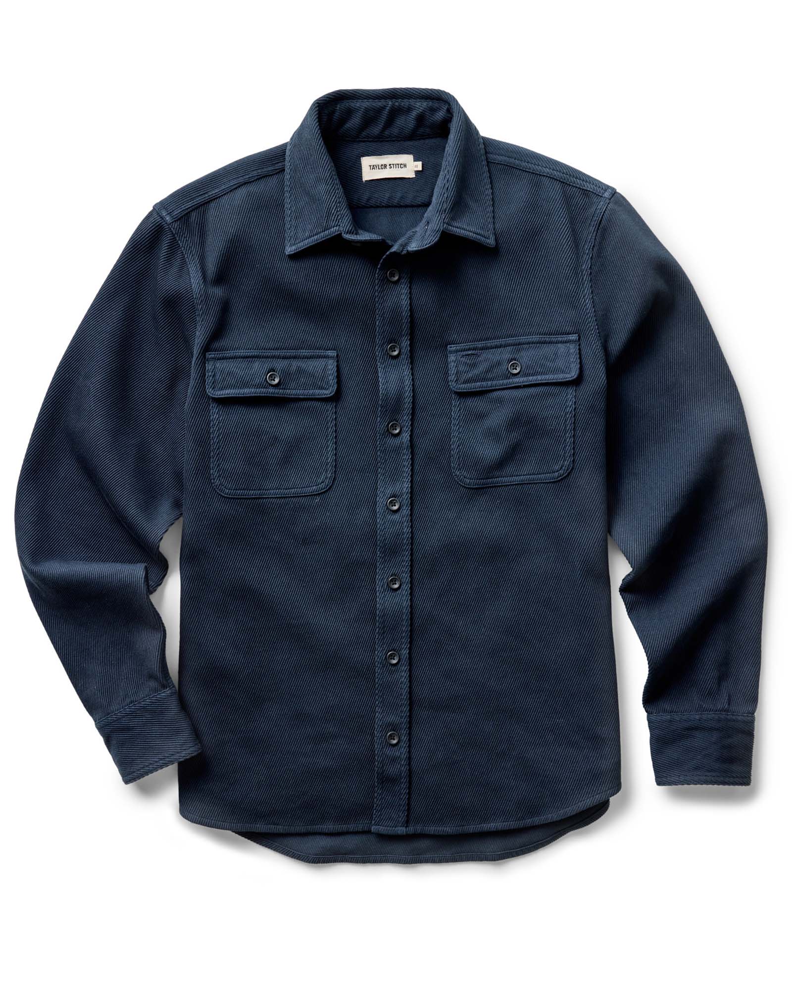 The Ledge Shirt in Dark Navy Twill - Image 4