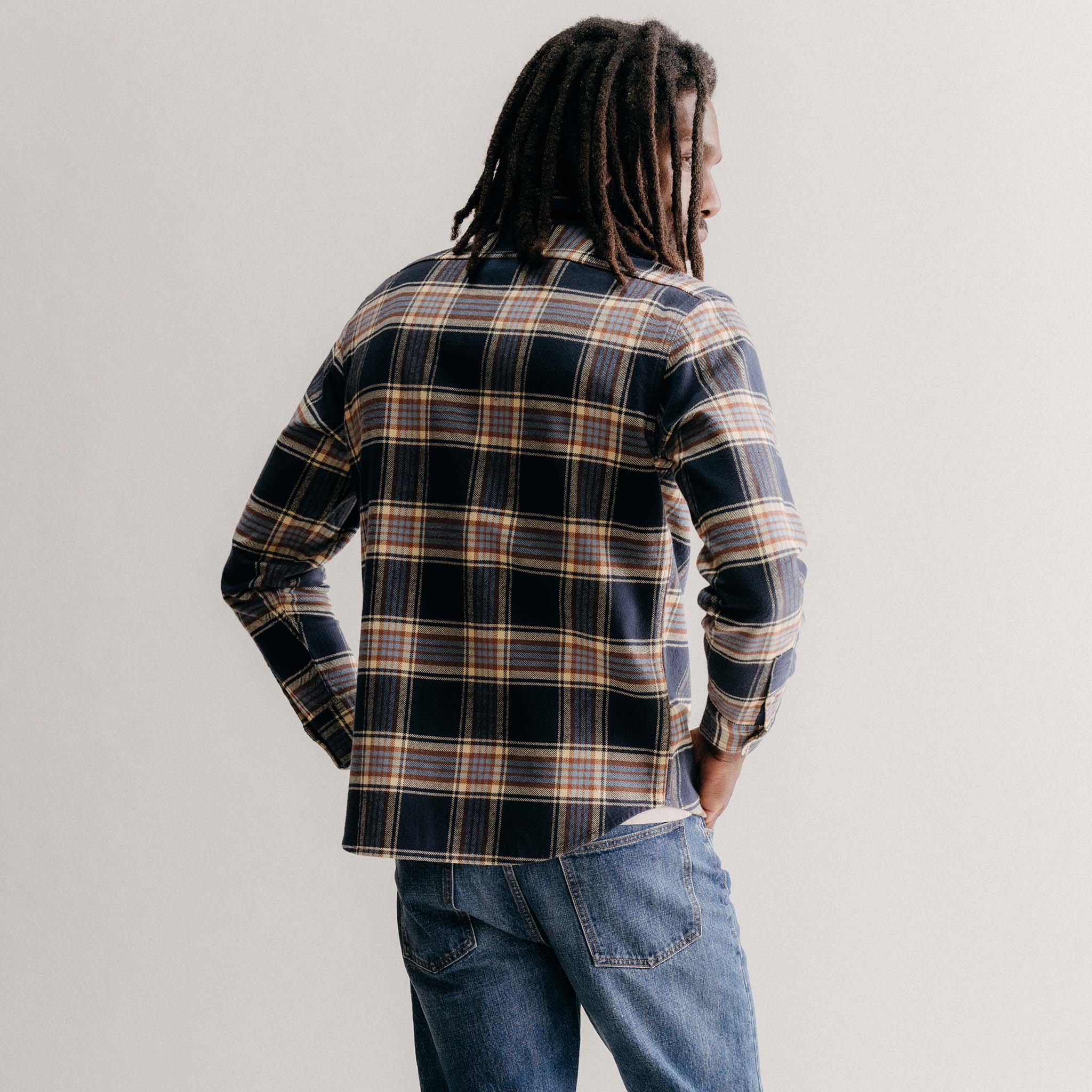 The Ledge Shirt in River Plaid - Image 4