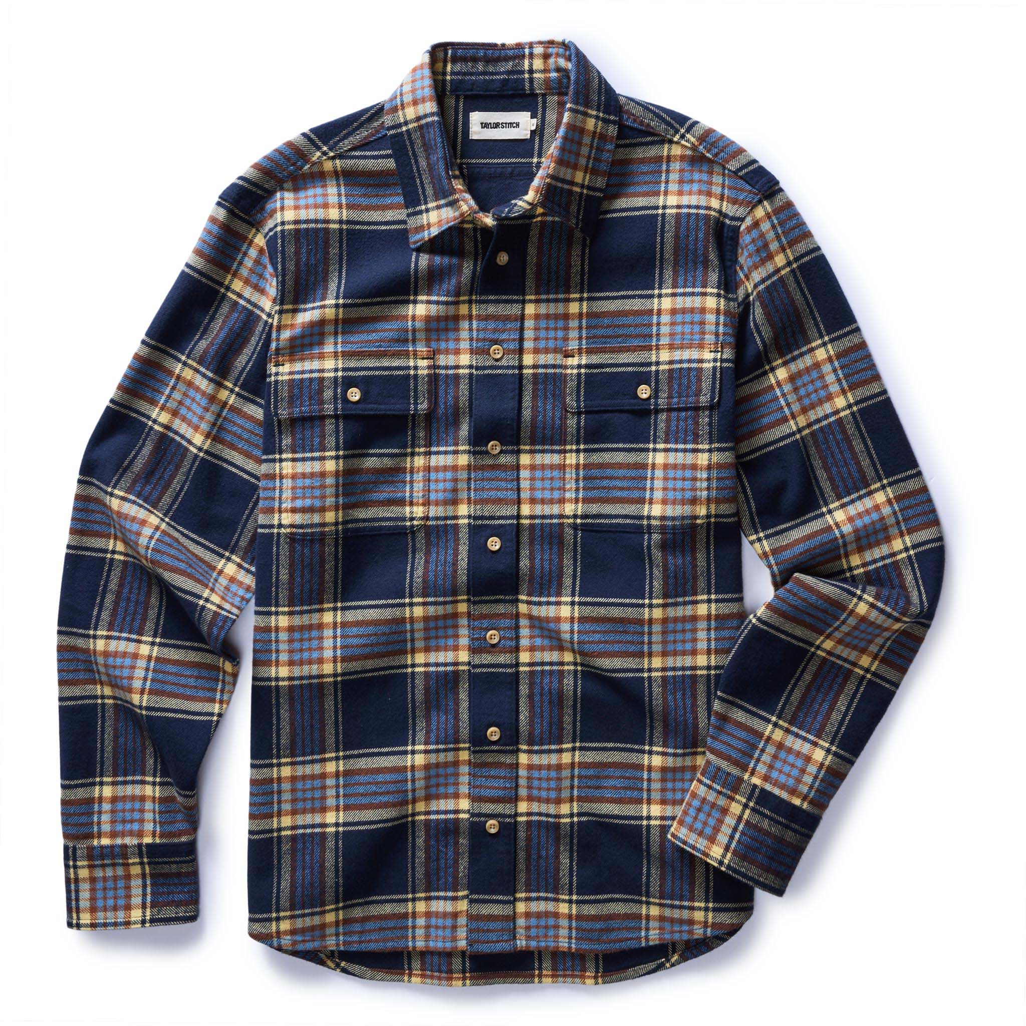 The Ledge Shirt in River Plaid - Image 6