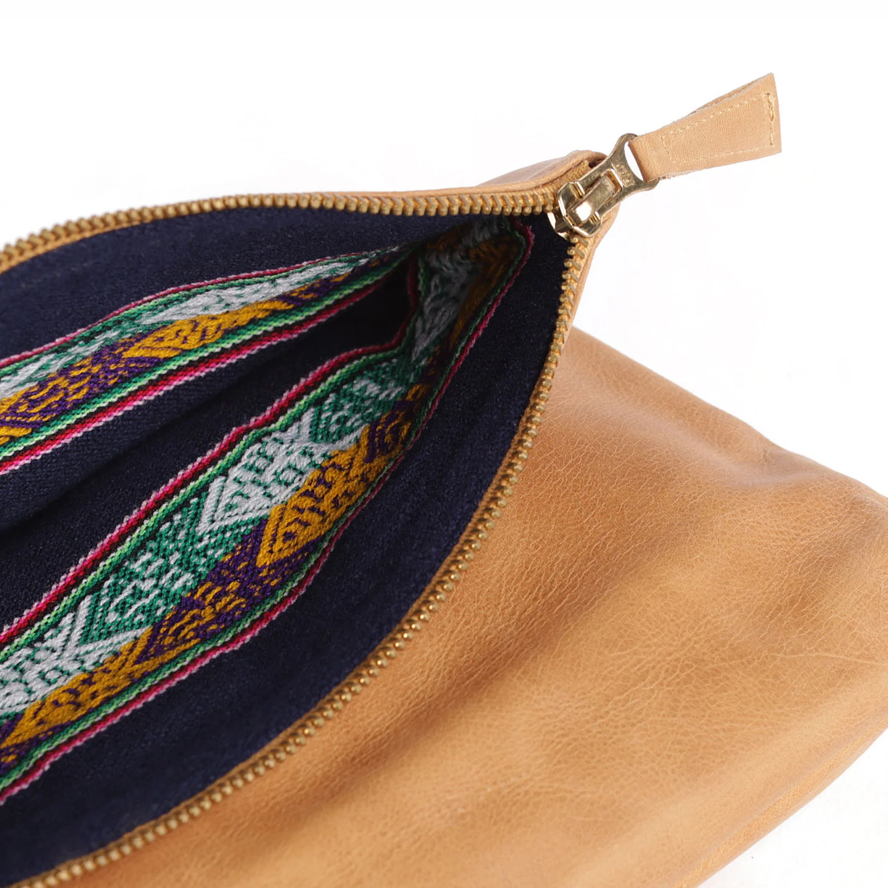 Lima Clutch in Almond - Image 2