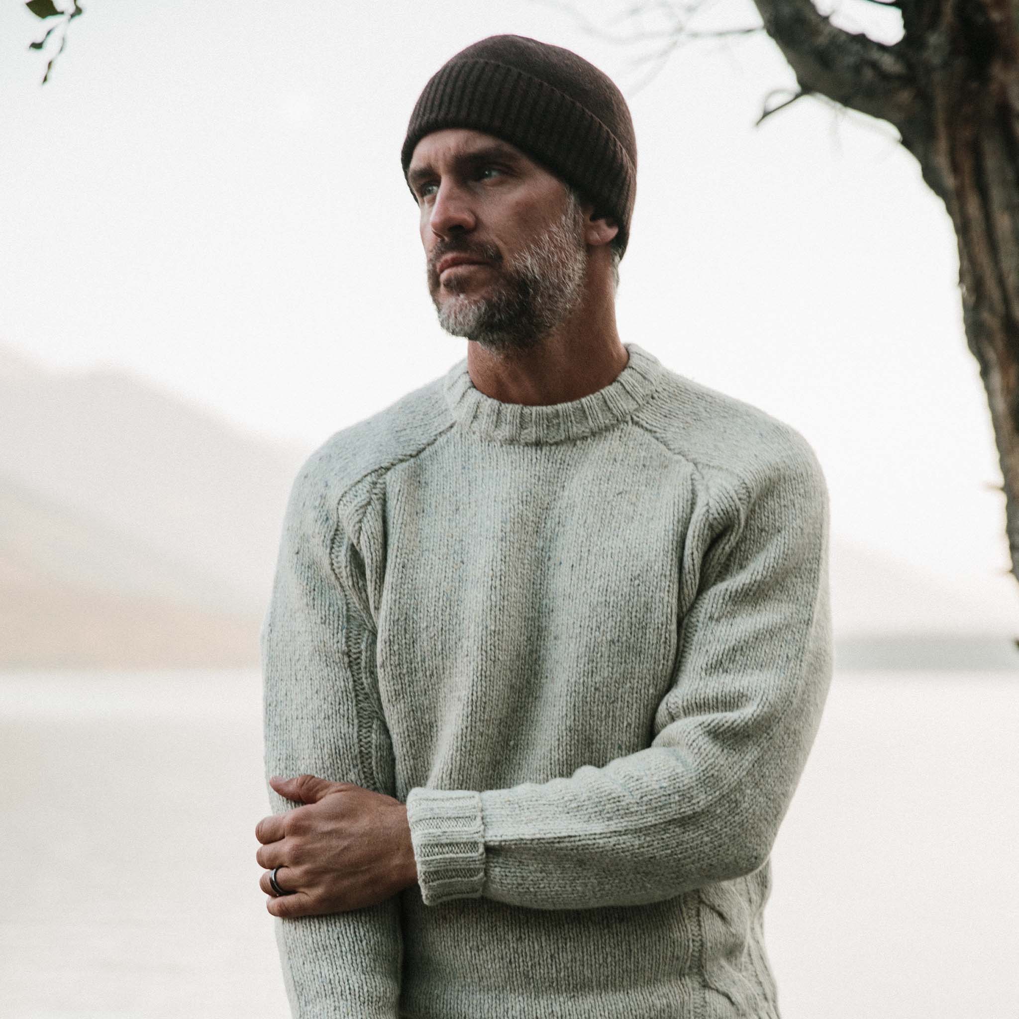 The Lodge Beanie in Heather Dark Burgundy - Image 2