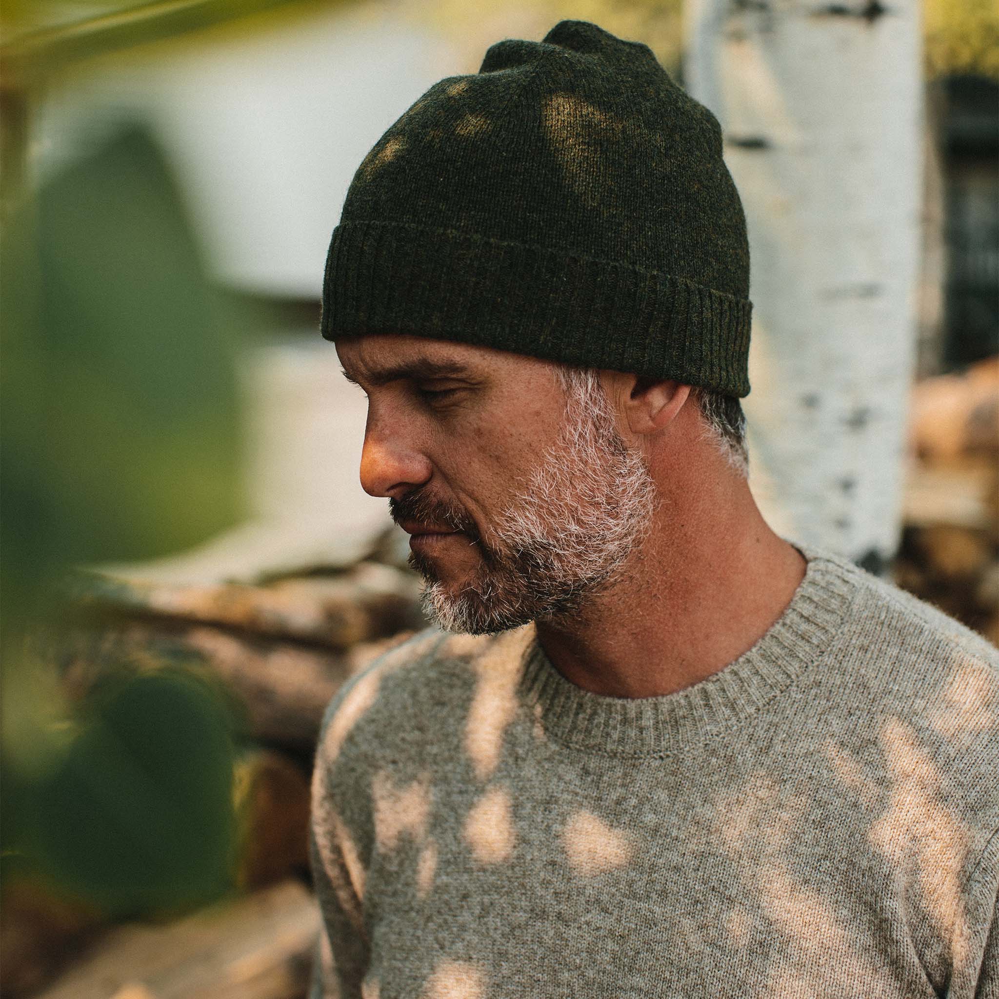 The Lodge Beanie in Heather Forest - Image 2