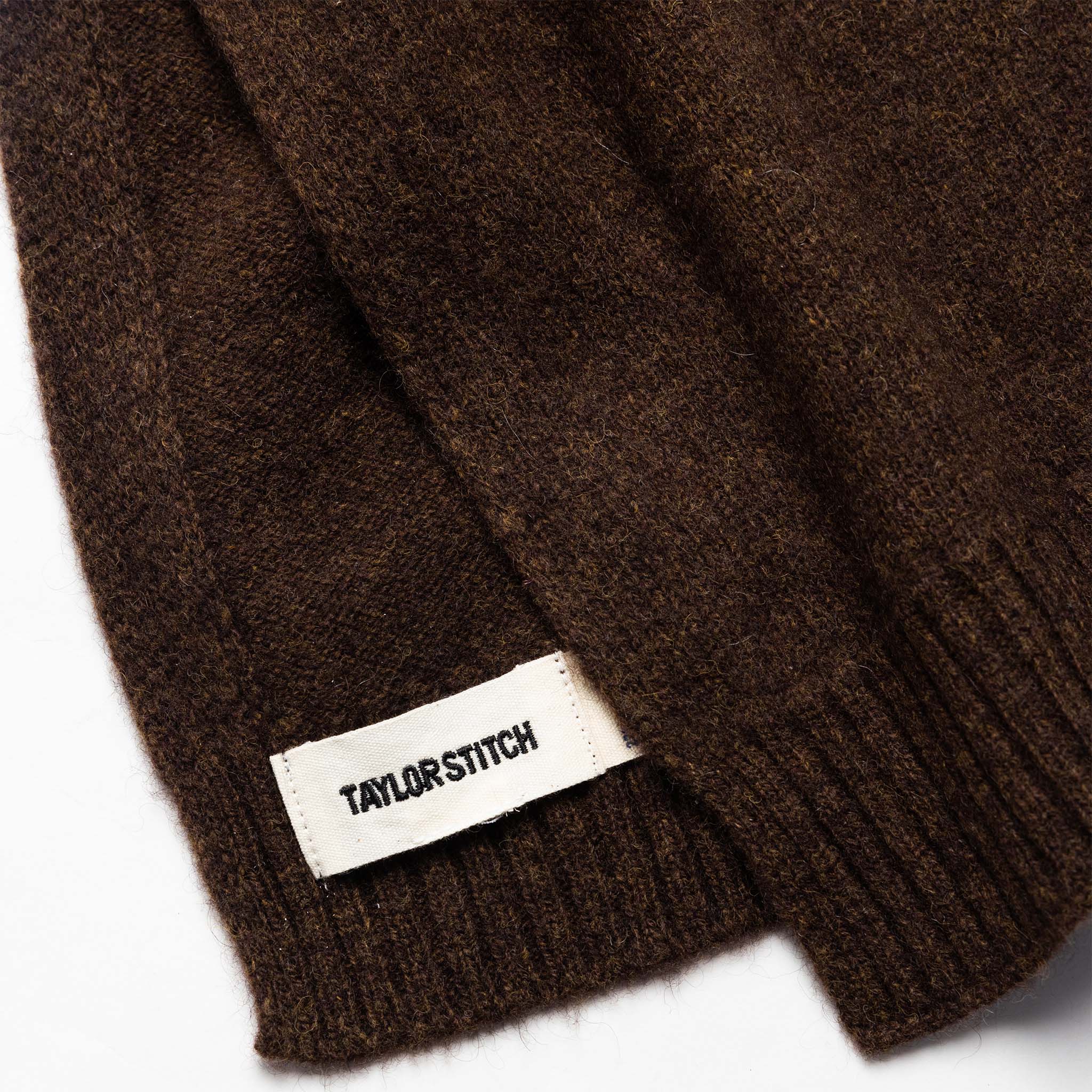 The Lodge Scarf in Coffee - Image 5
