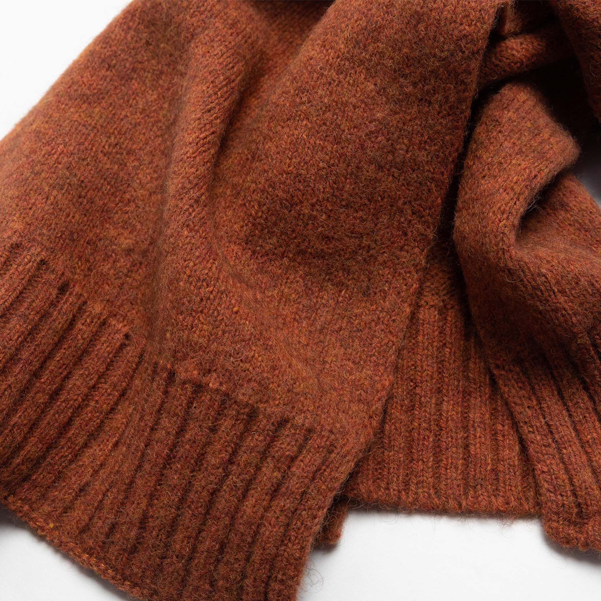 The Lodge Scarf in Rust - Image 3