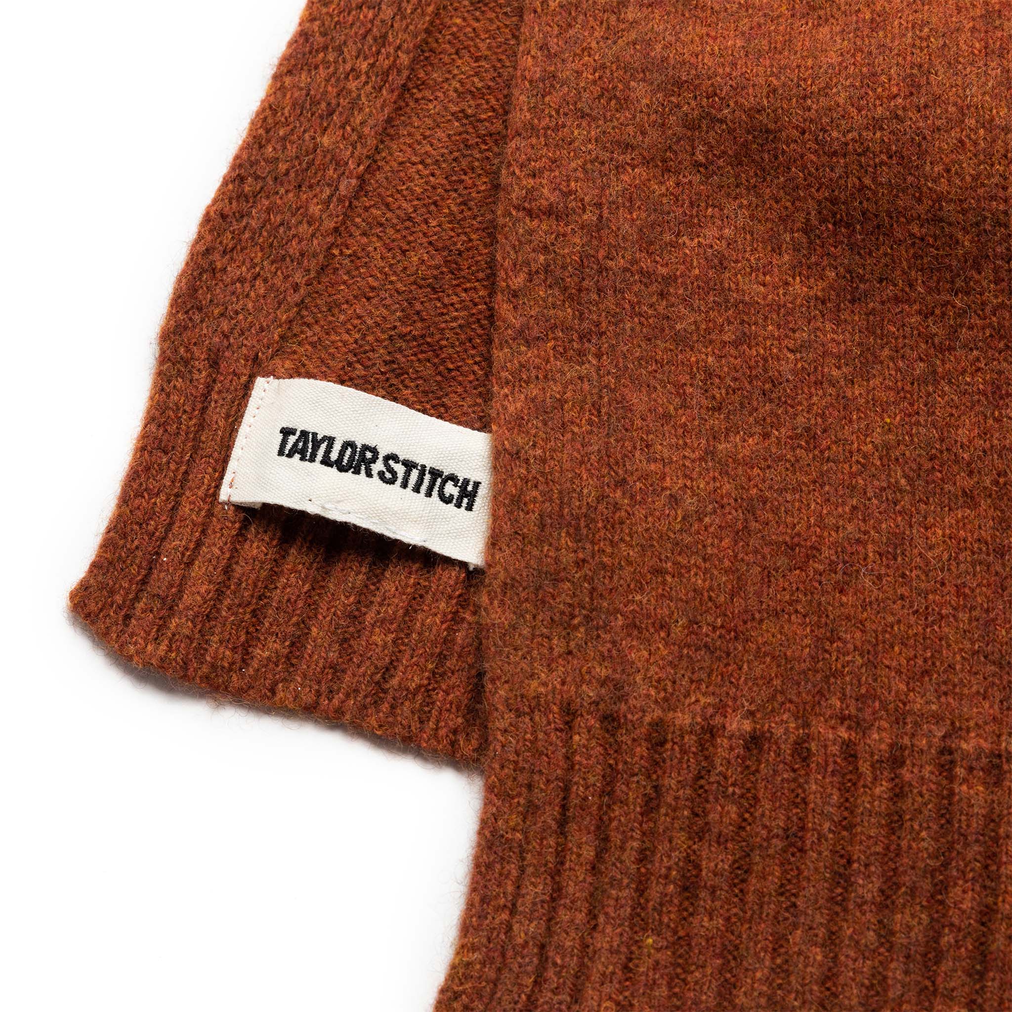 The Lodge Scarf in Rust - Image 4