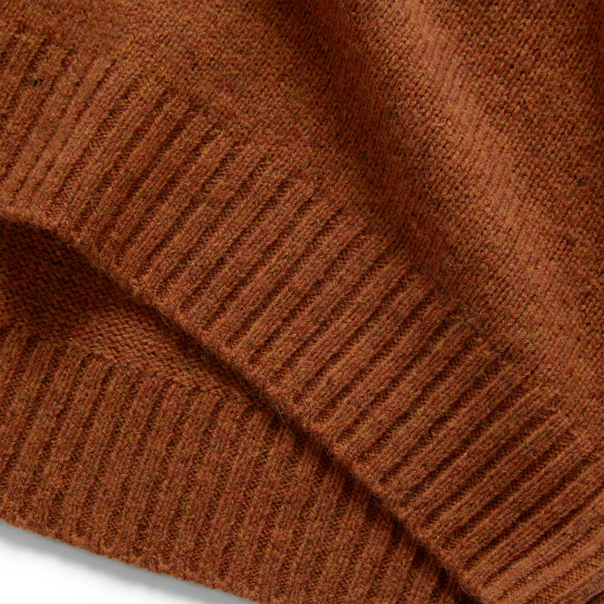 The Lodge Sweater in Rust - Image 6