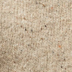 The Lodge Sweater in Sand Donegal - Image 7