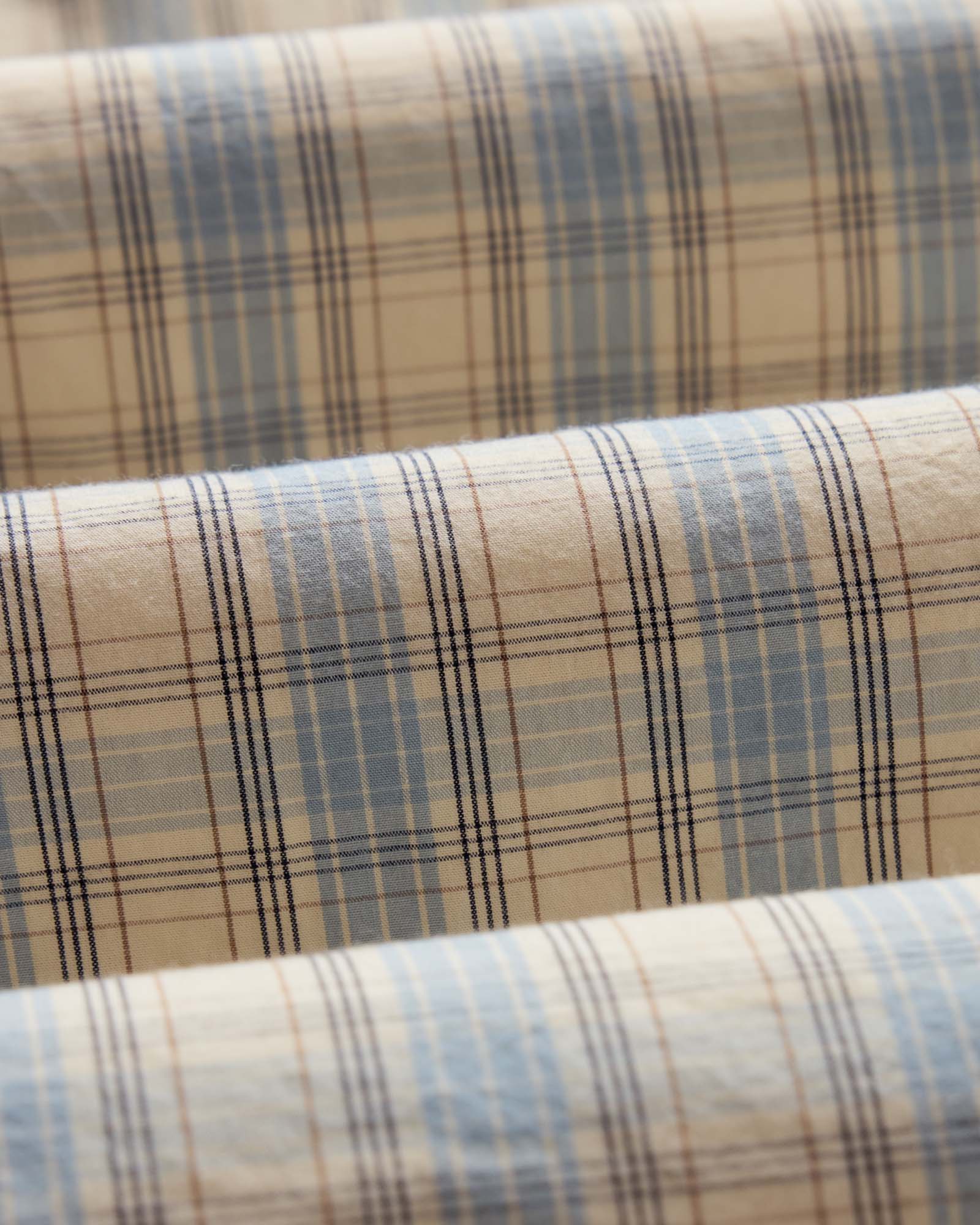 The Logan Popover in Blue Sky Plaid - Image 9