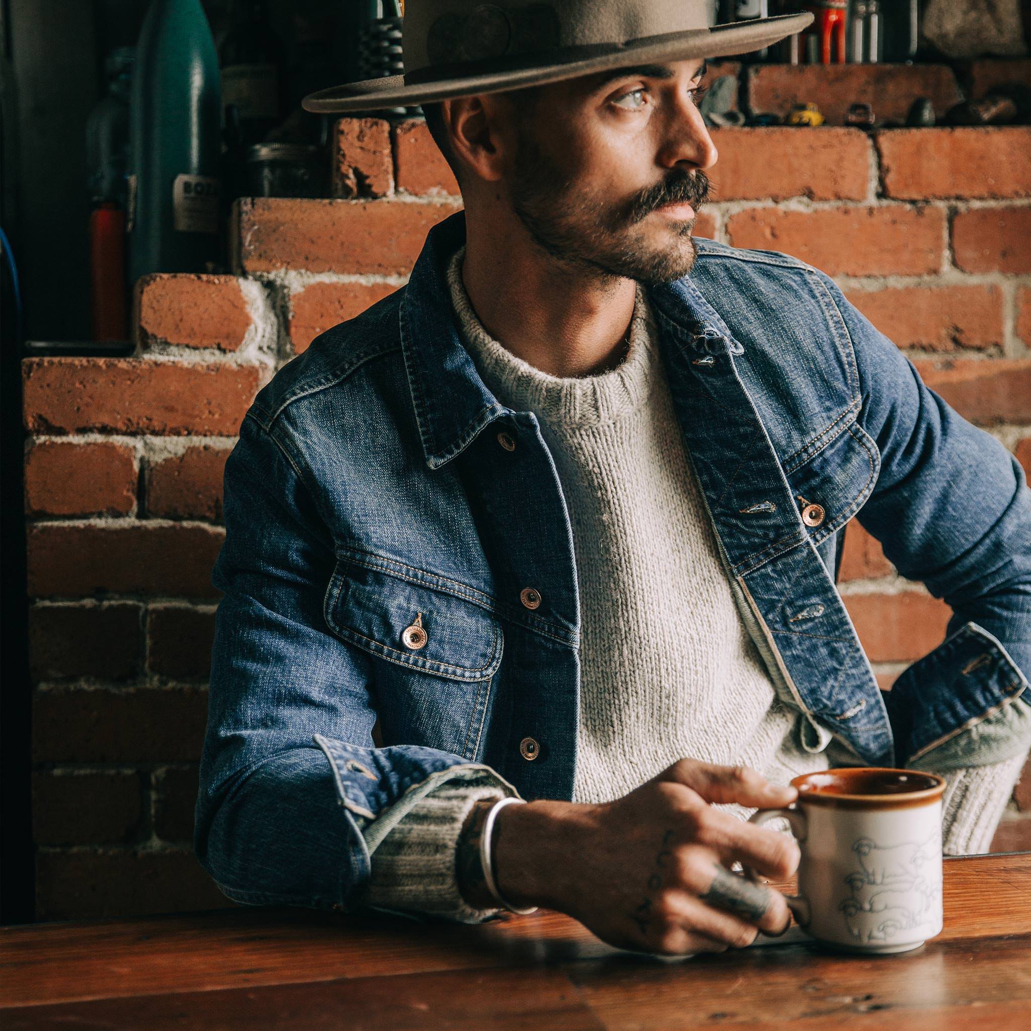 The Long Haul Jacket in 18-Month Wash Organic Selvage - Image 2