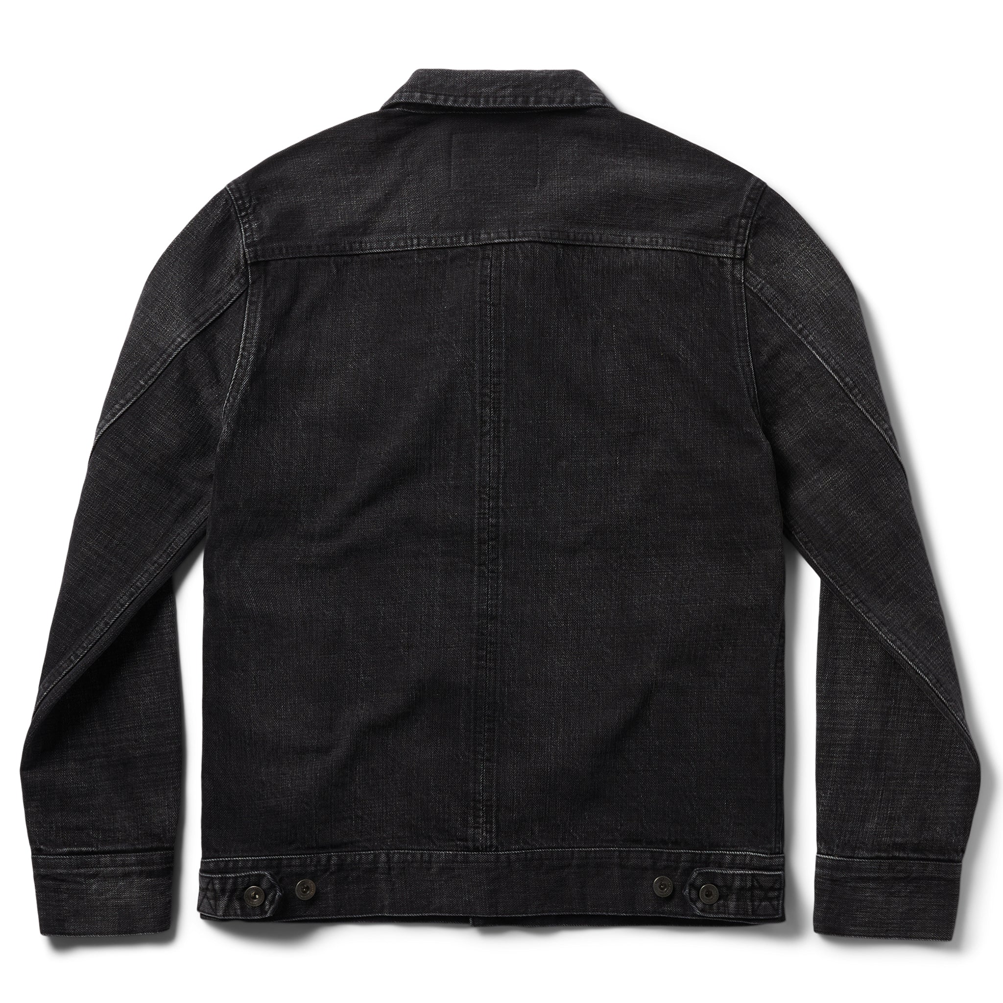 The Long Haul Jacket in Black 3-Month Wash Selvage - Image 7