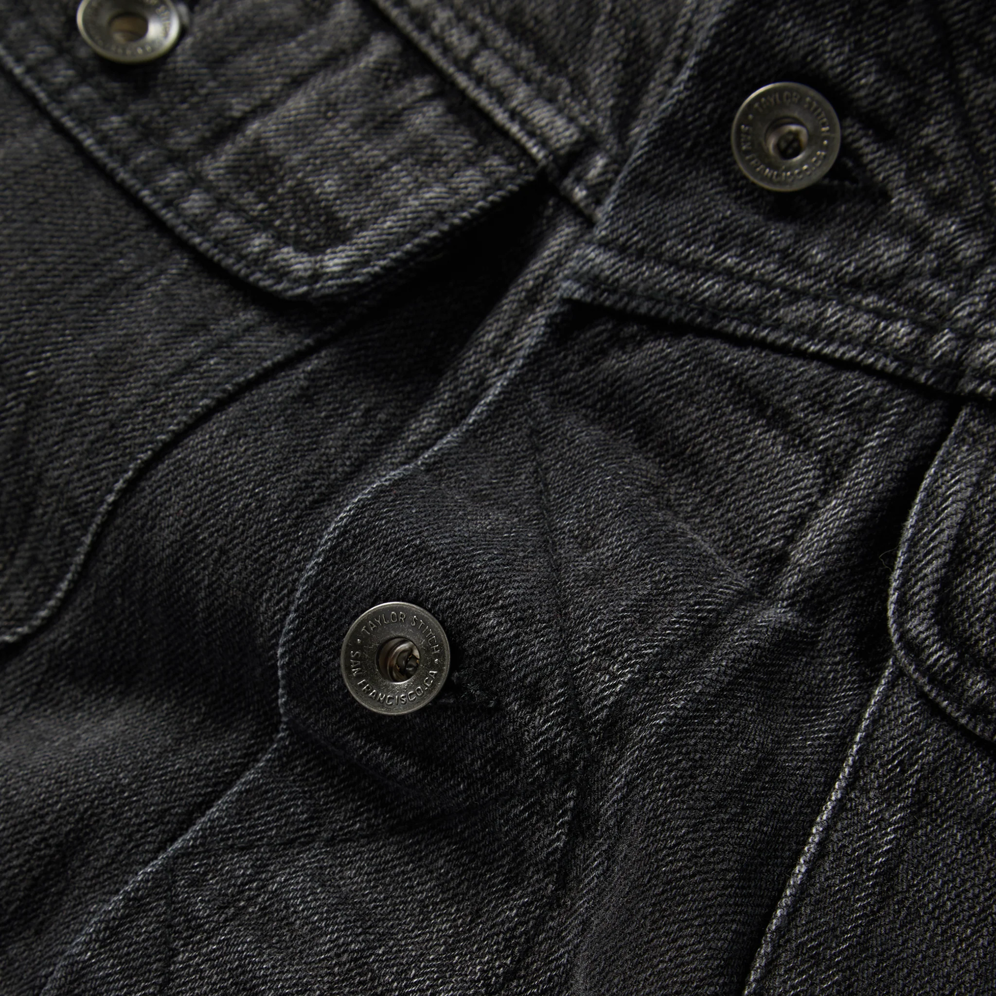 The Long Haul Jacket in Black 3-Month Wash Selvage - Image 8