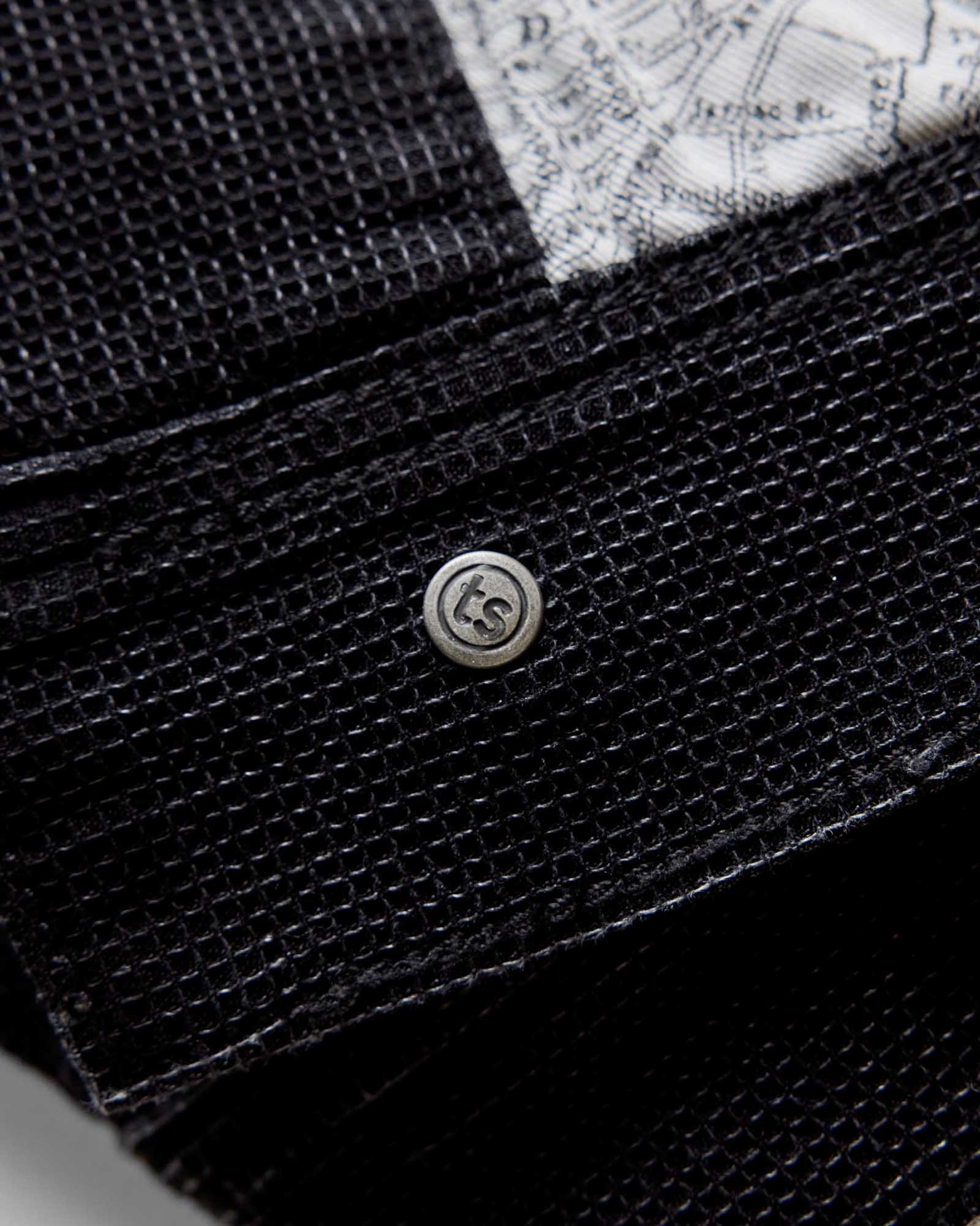 The Long Haul Jacket in Black Indigo Waffle - Image 9