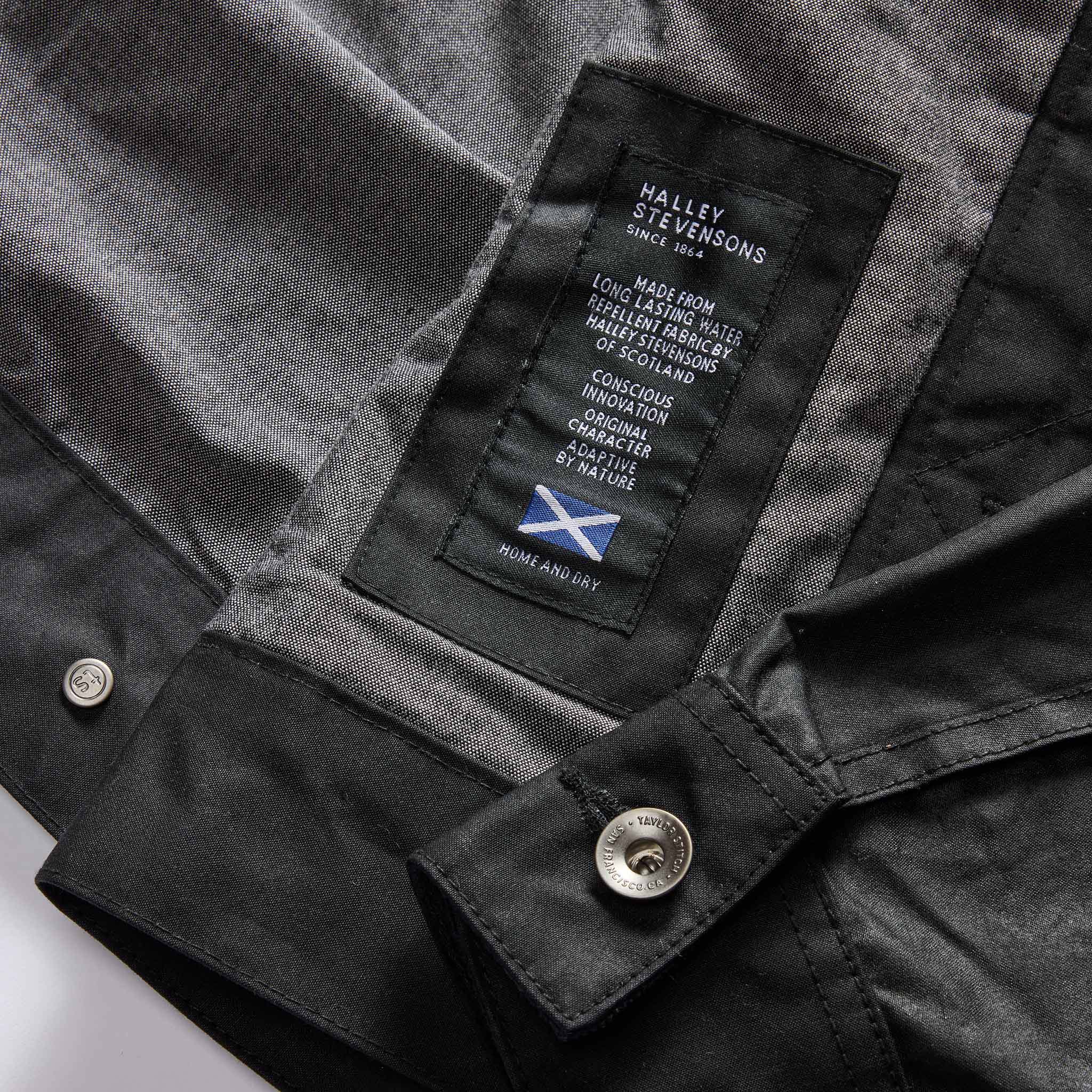 The Long Haul Jacket in Coal Waxed Canvas - Image 8