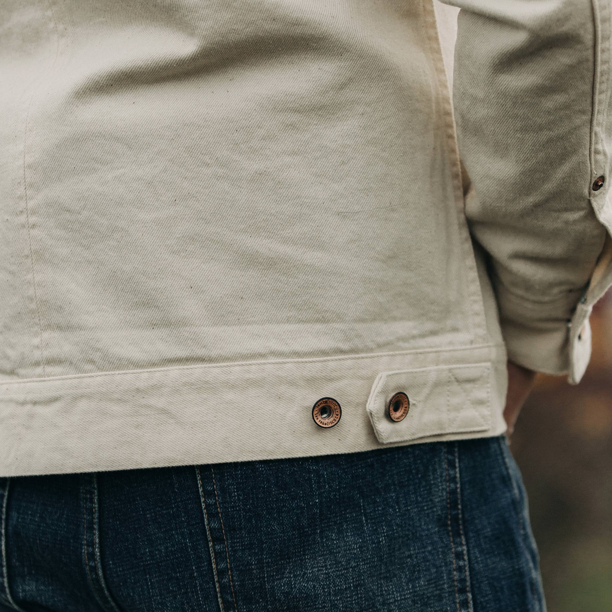 The Long Haul Jacket in Natural Organic Selvage - Image 5