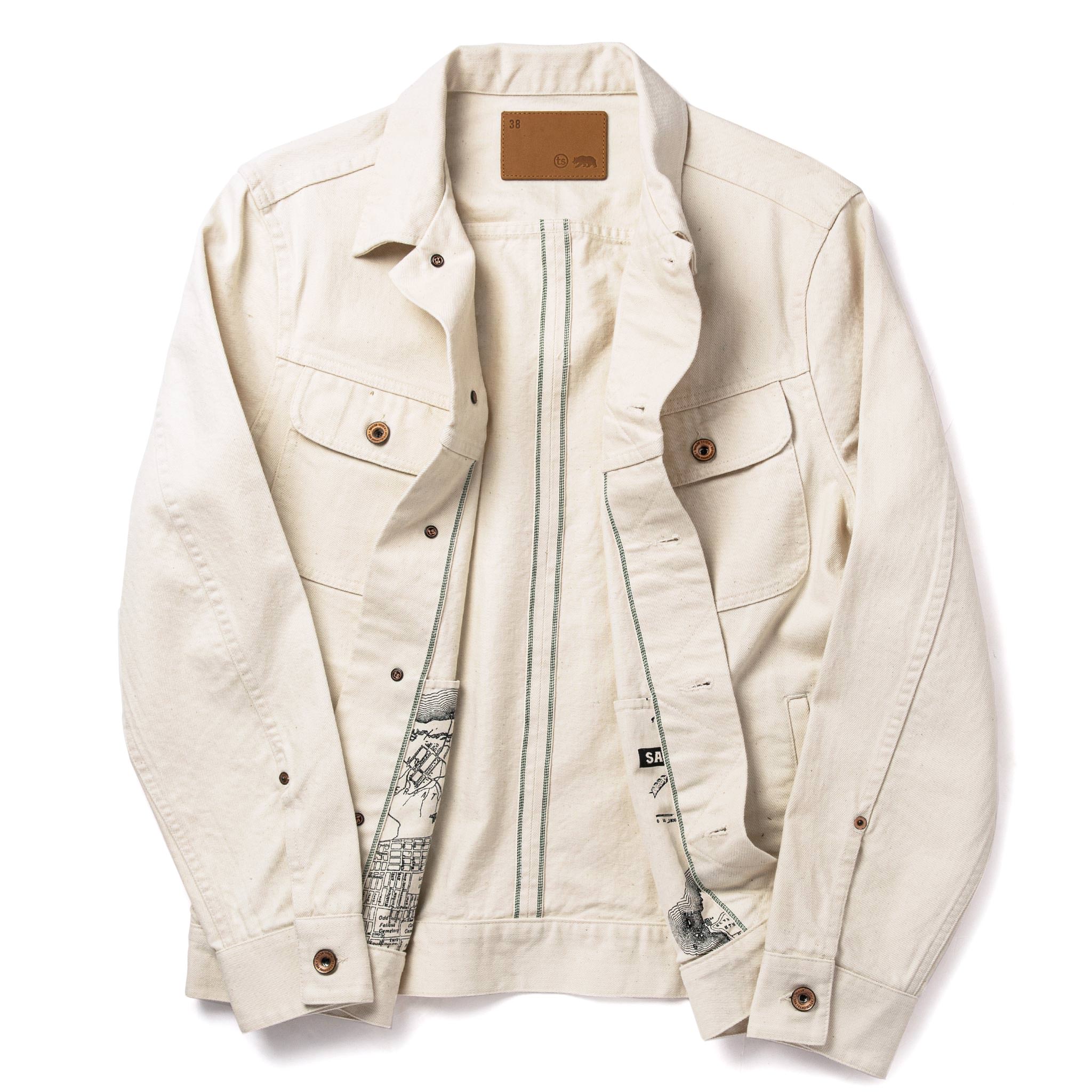 The Long Haul Jacket in Natural Organic Selvage - Image 9