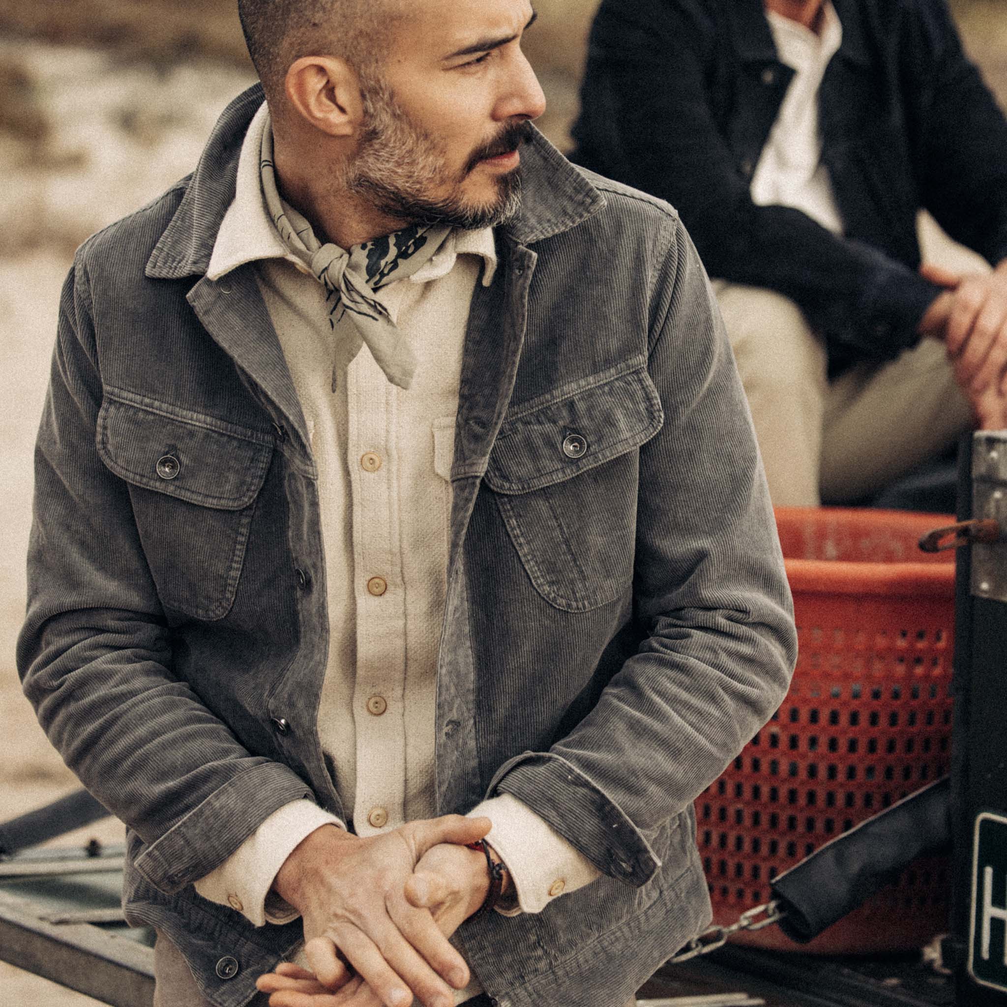 The Long Haul Jacket in Shale Cord - Image 4