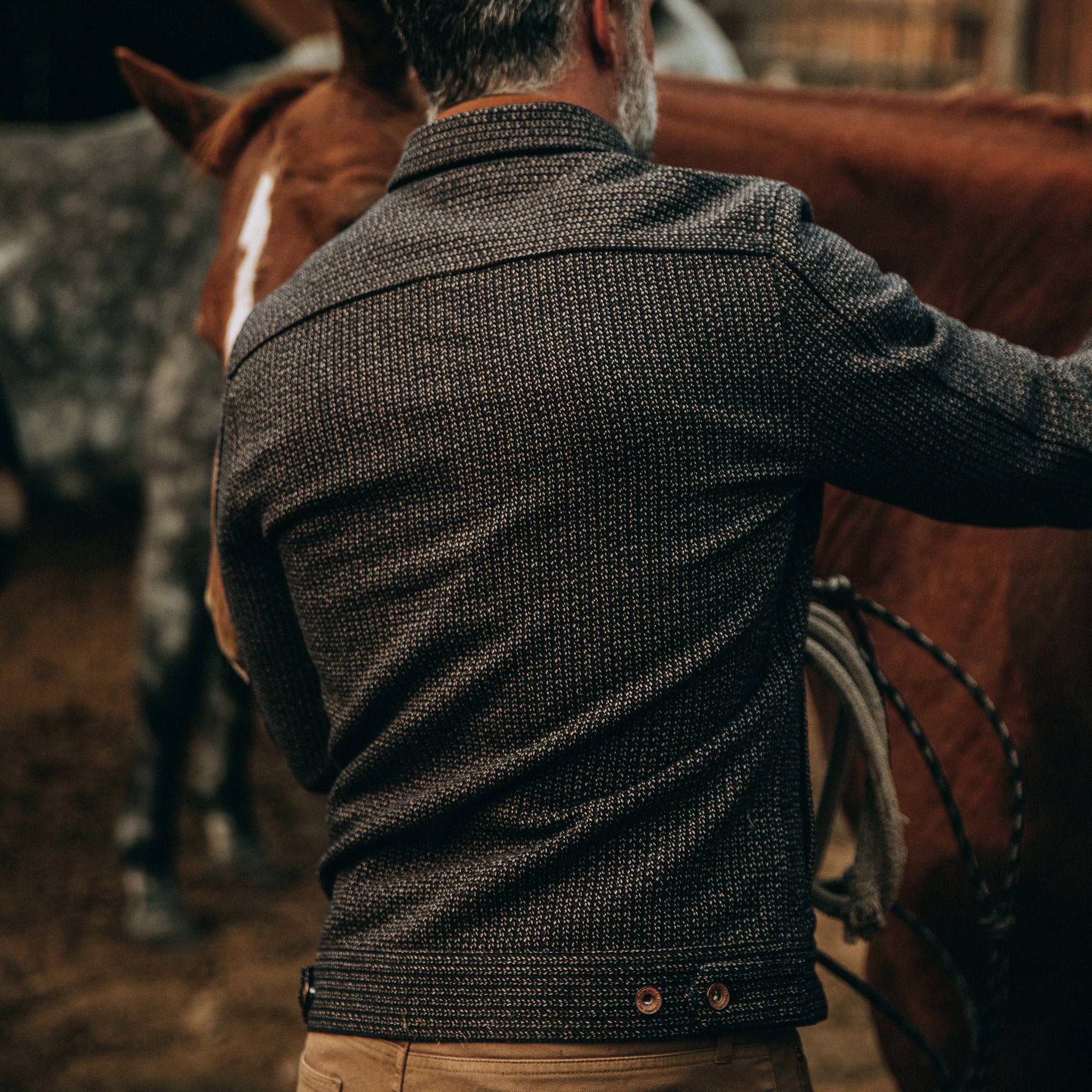 The Long Haul Jacket in Wool Beach Cloth - Image 6