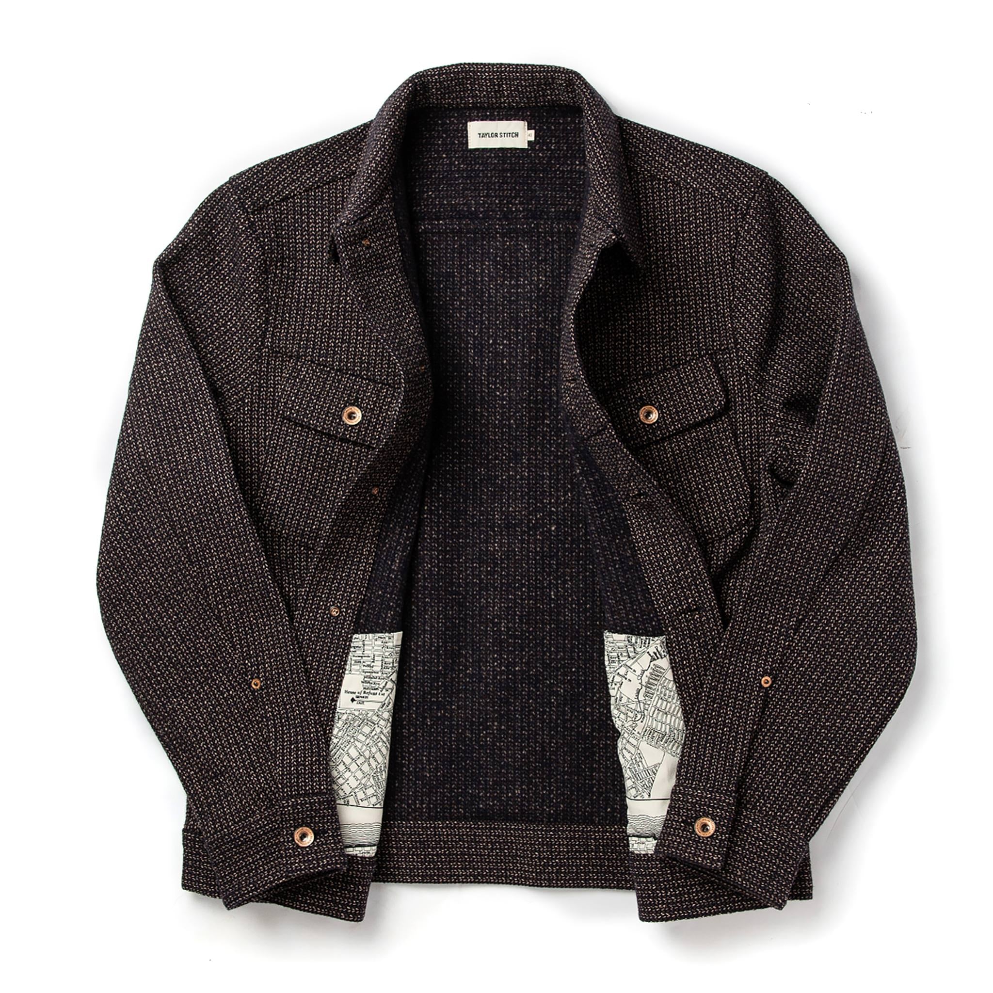 The Long Haul Jacket in Wool Beach Cloth - Image 9