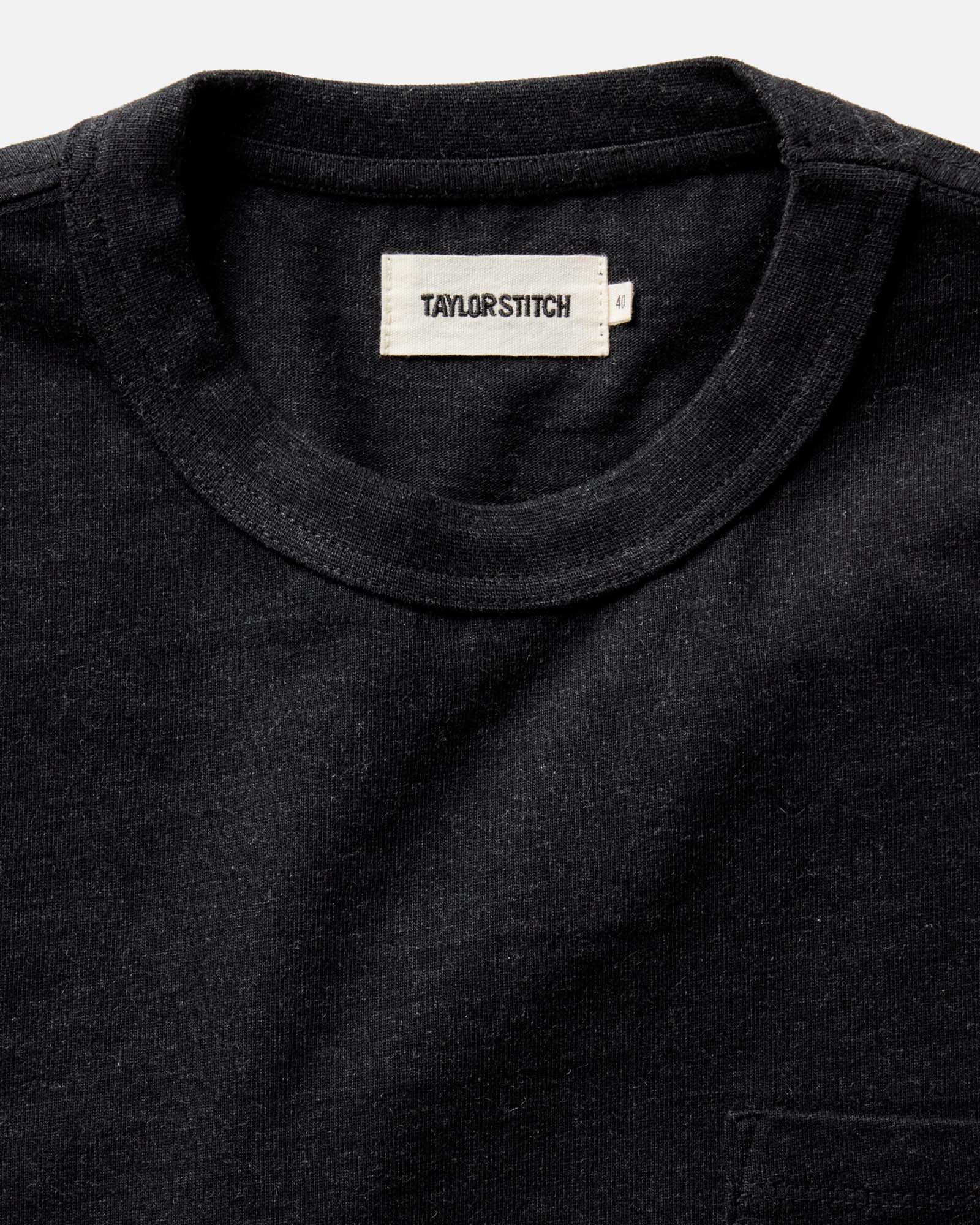 The Long Sleeve Shop Tee in Coal Twist - Image 4