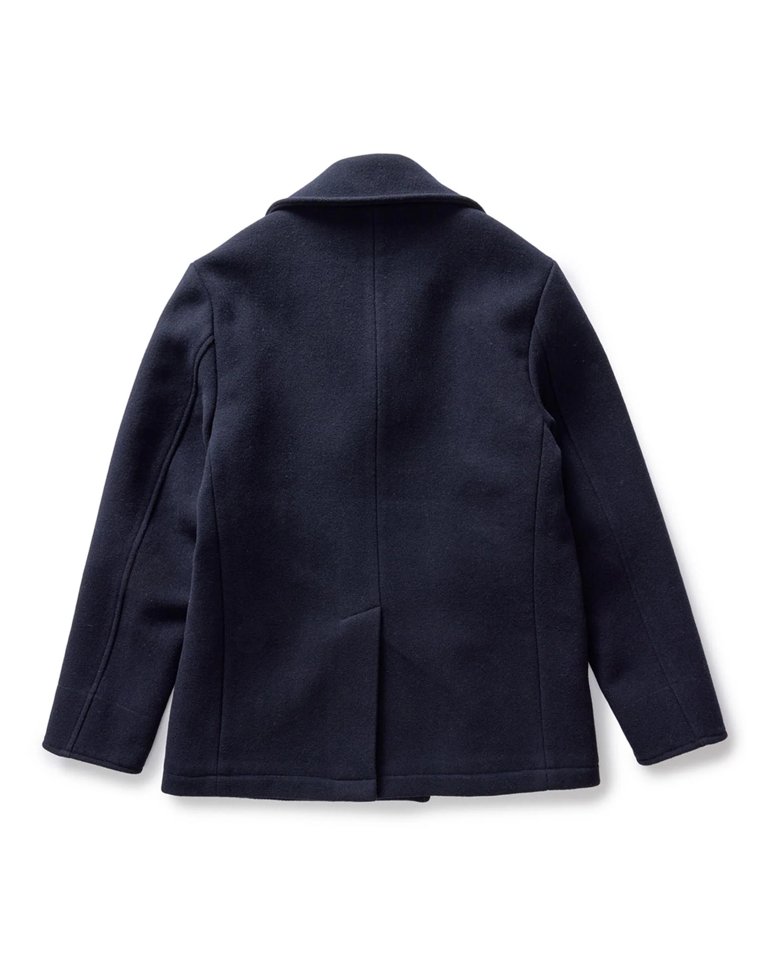 The Mariner Coat in Dark Navy Wool - Image 6