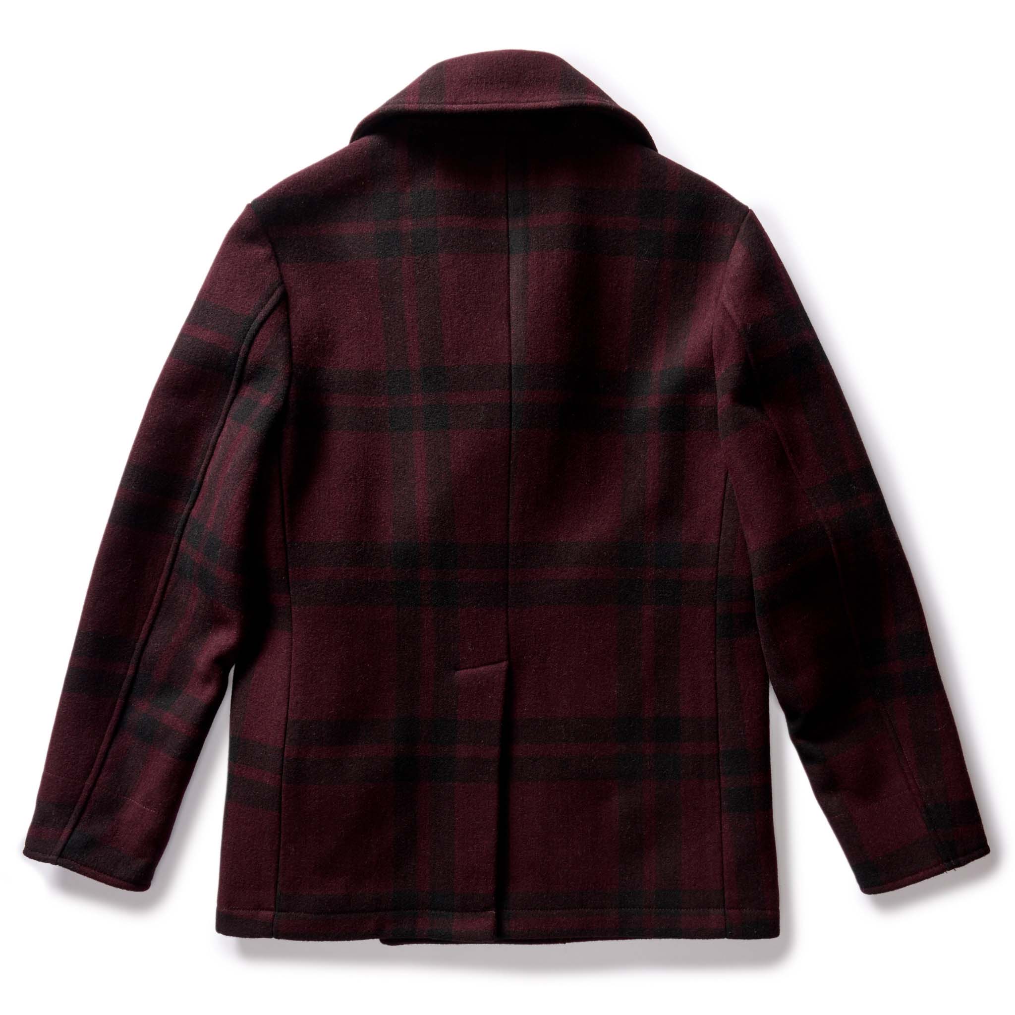 The Mariner Coat in Port Plaid Wool - Image 6