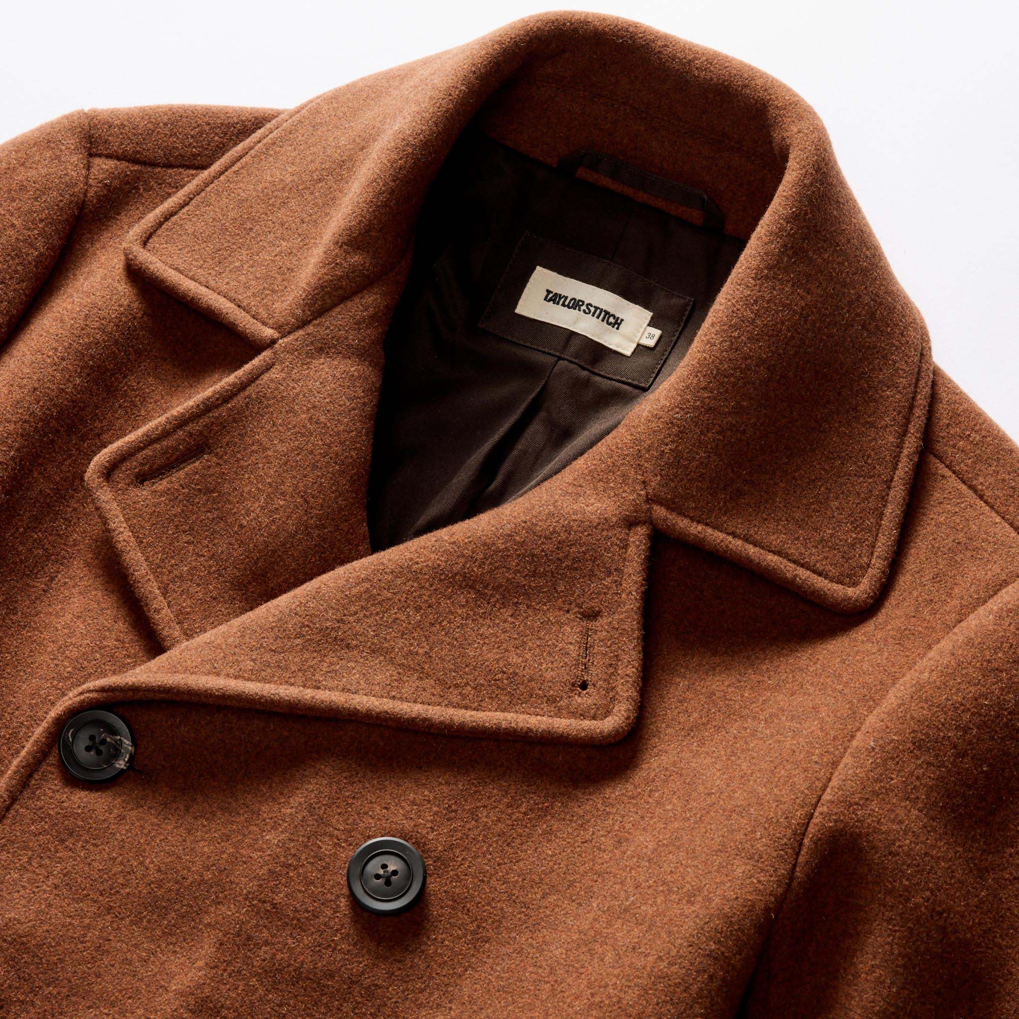 The Mariner Coat in Tarnished Copper Wool - Image 10