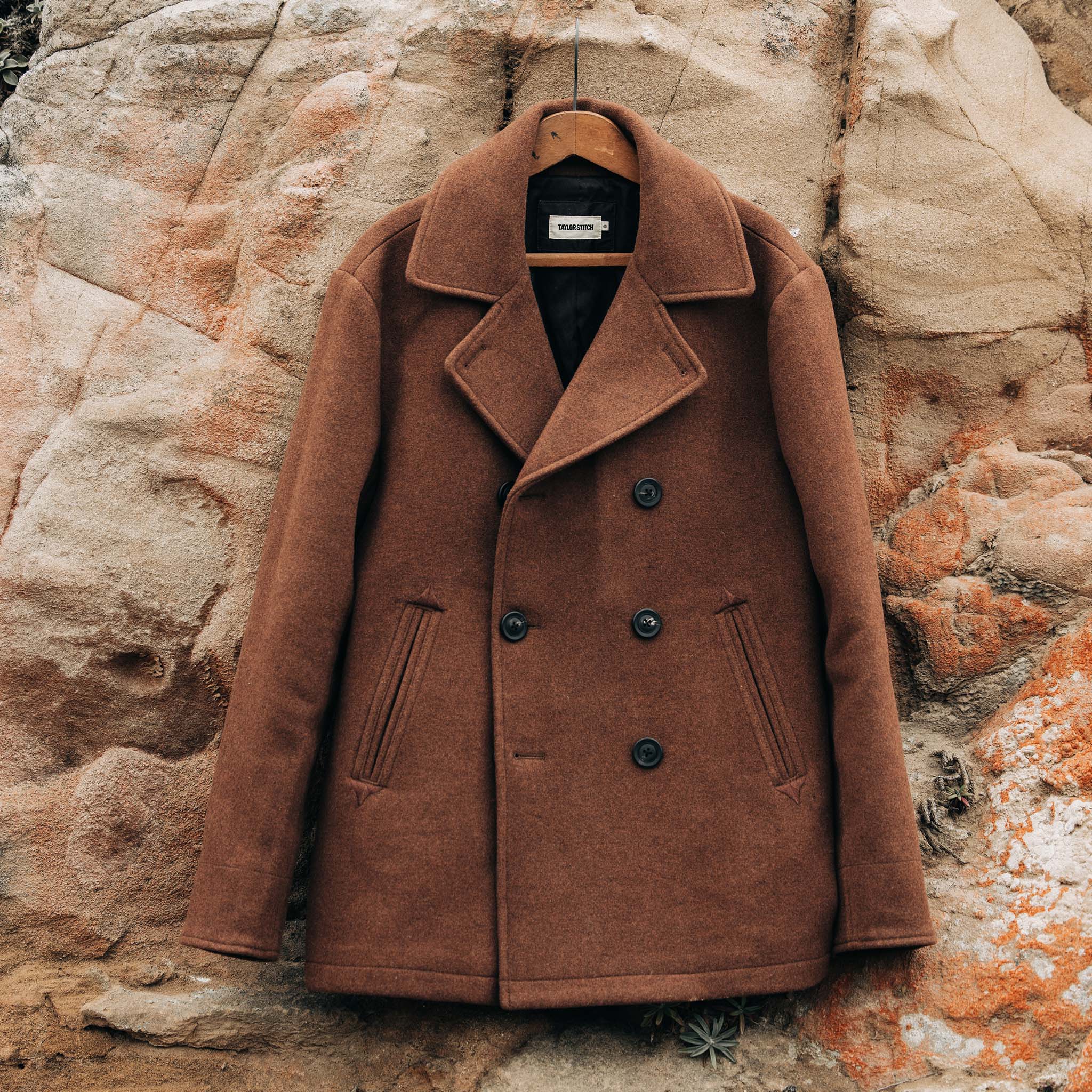 The Mariner Coat in Tarnished Copper Wool - Image 6