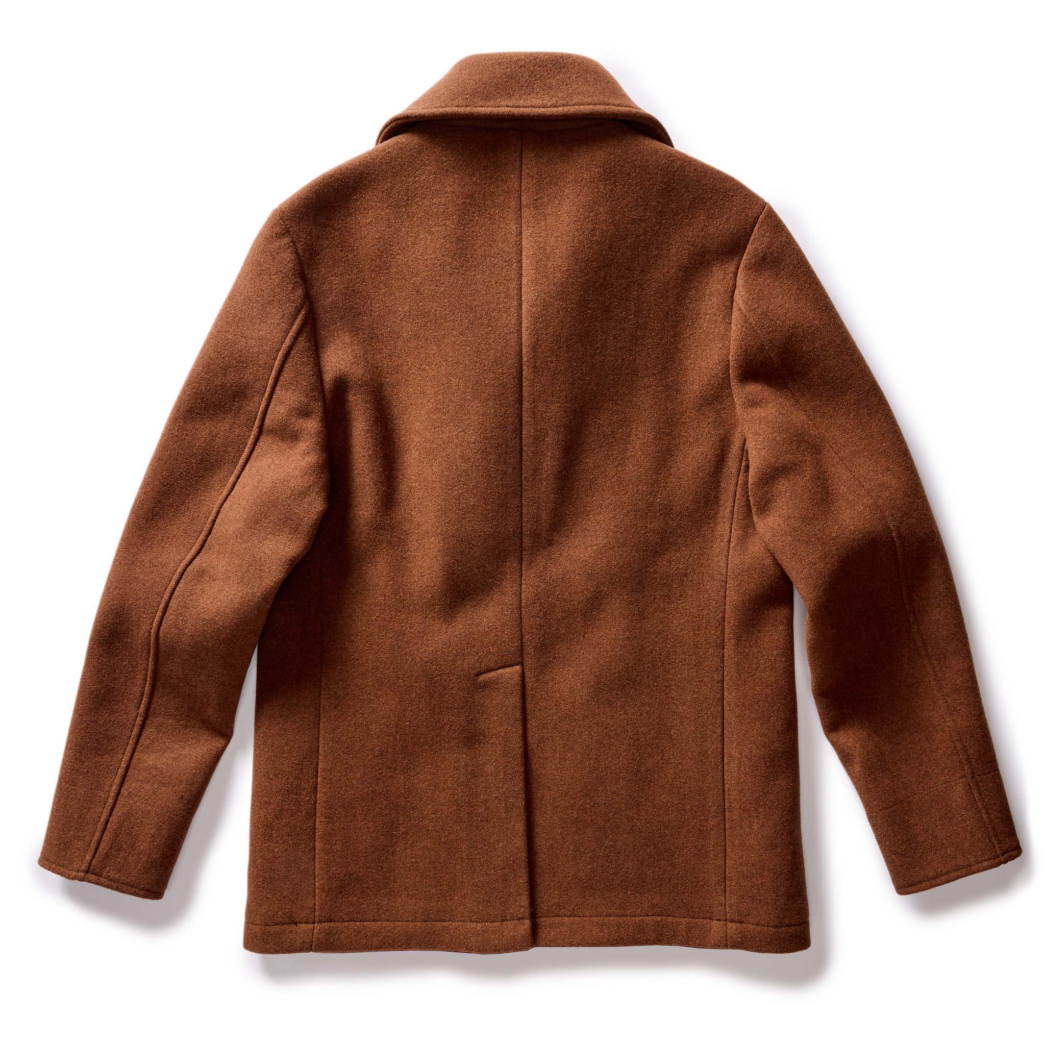 The Mariner Coat in Tarnished Copper Wool - Image 8