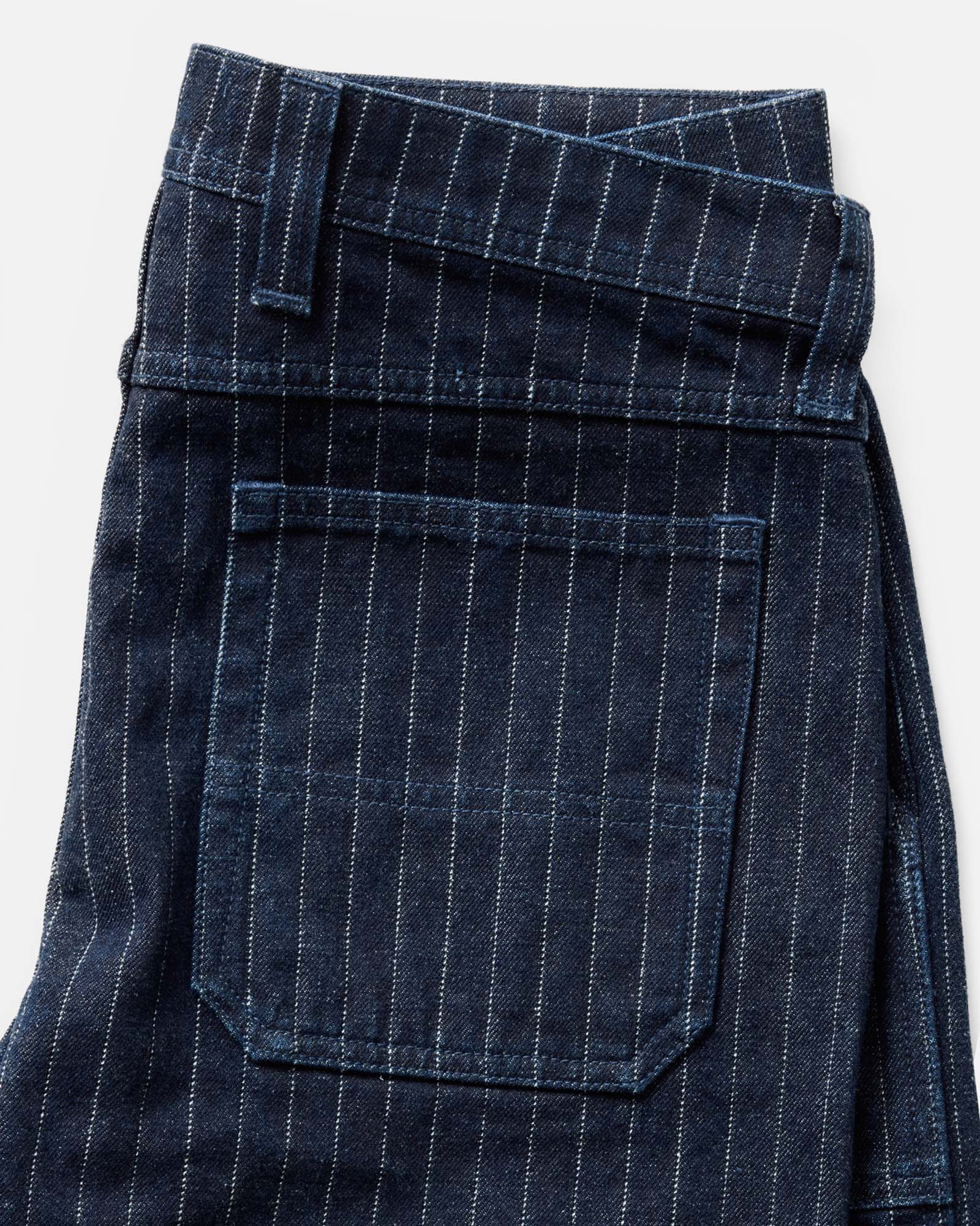 The Mariner Jean in Rinsed Indigo Dobby Denim - Image 5