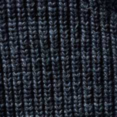 The Mariner Shawl Cardigan in Ink Slub - Image 9