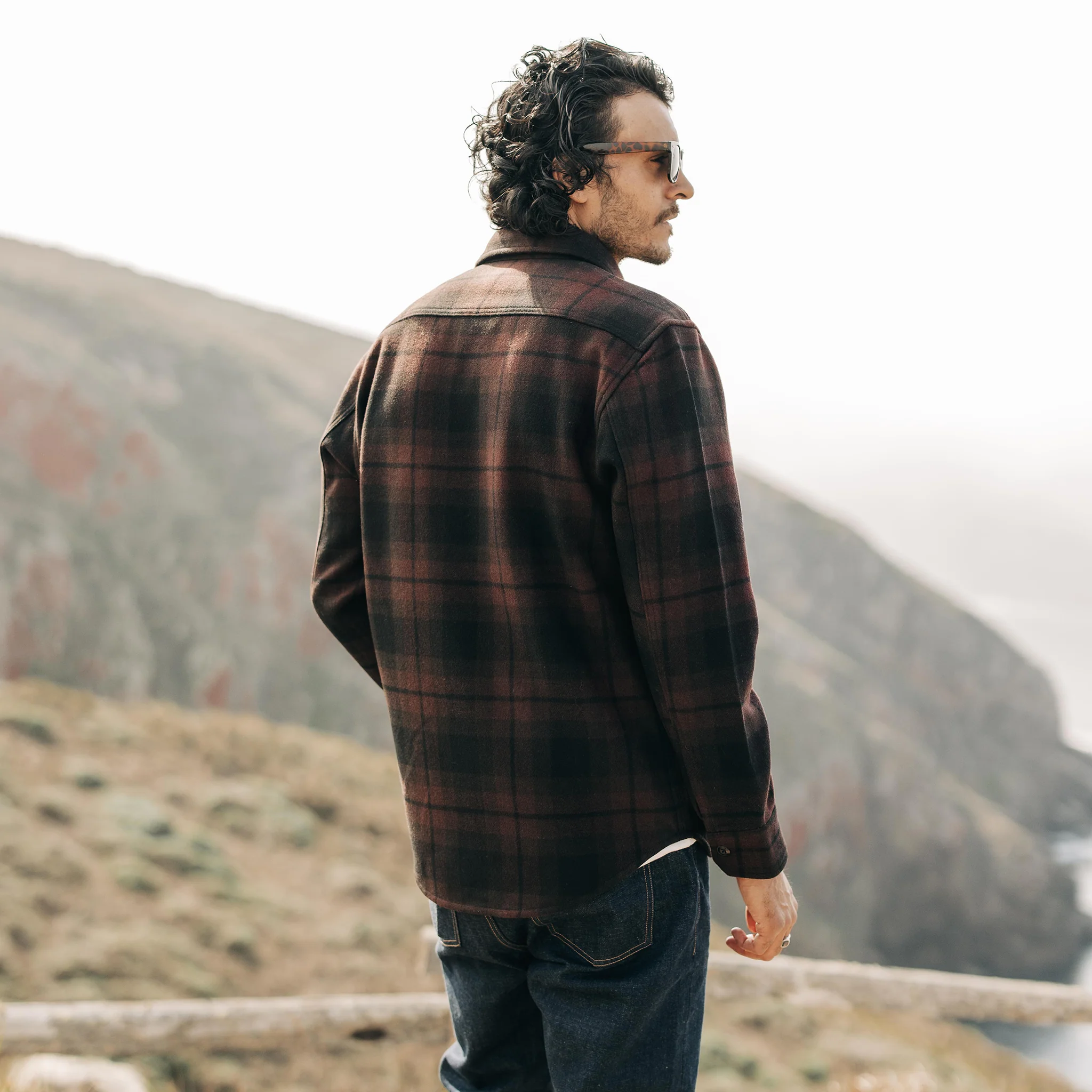 The Maritime Shirt Jacket in Carson Plaid - Image 4